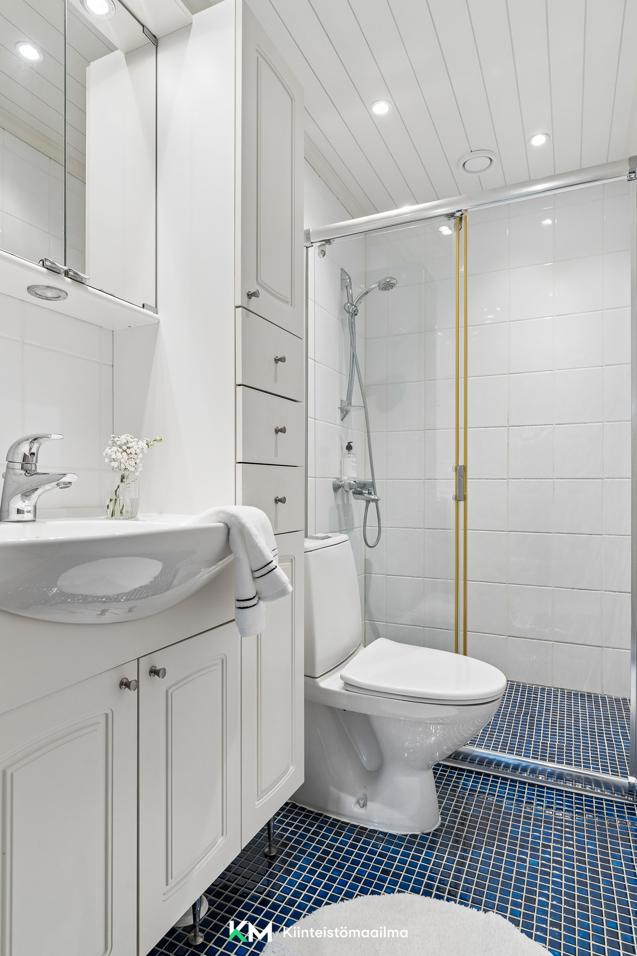 Kylpyhuone/wc, yksiö