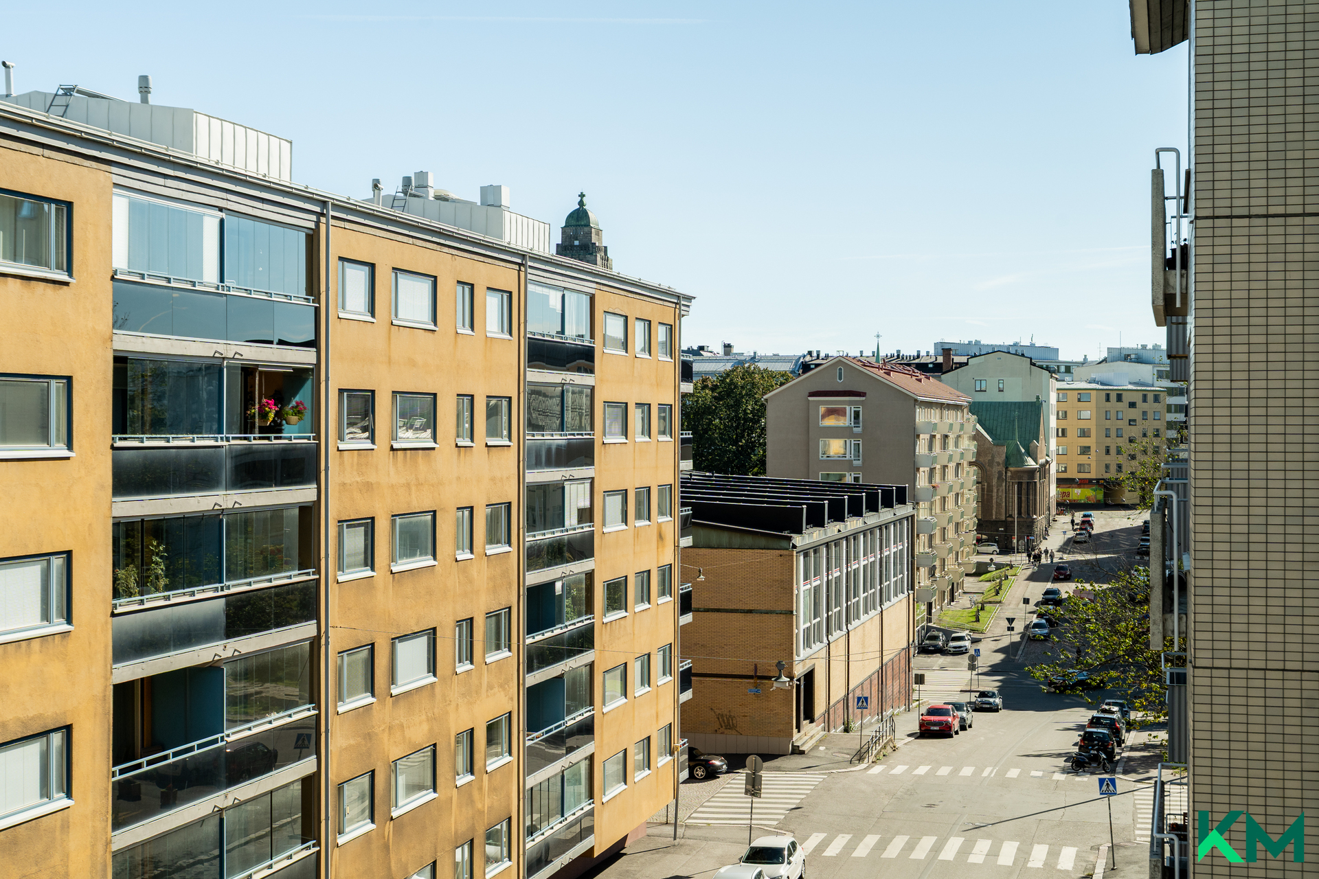 Näkymää parvekeelta