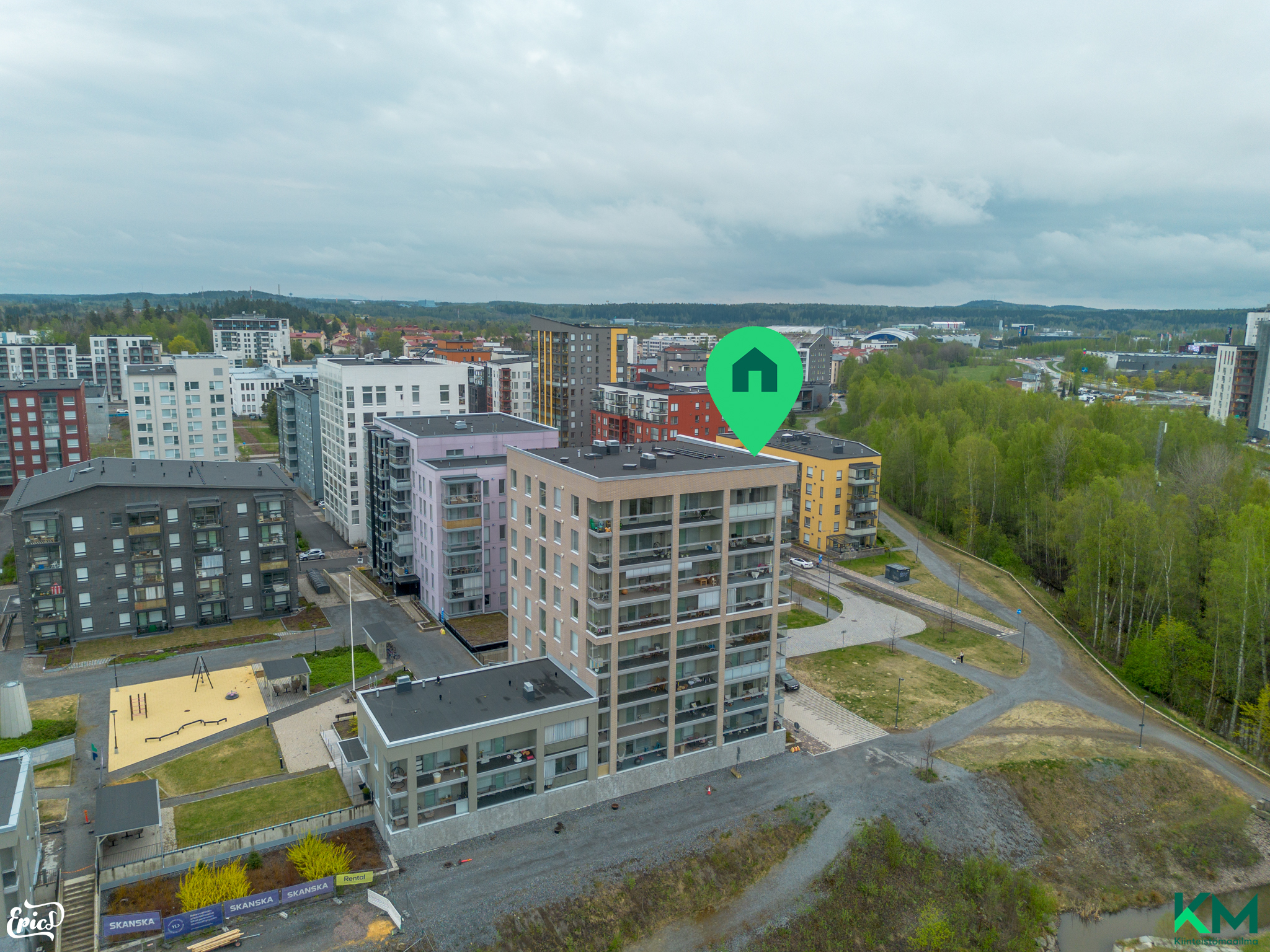 Vanhansillankatu 10, Härmälänranta, Tampere