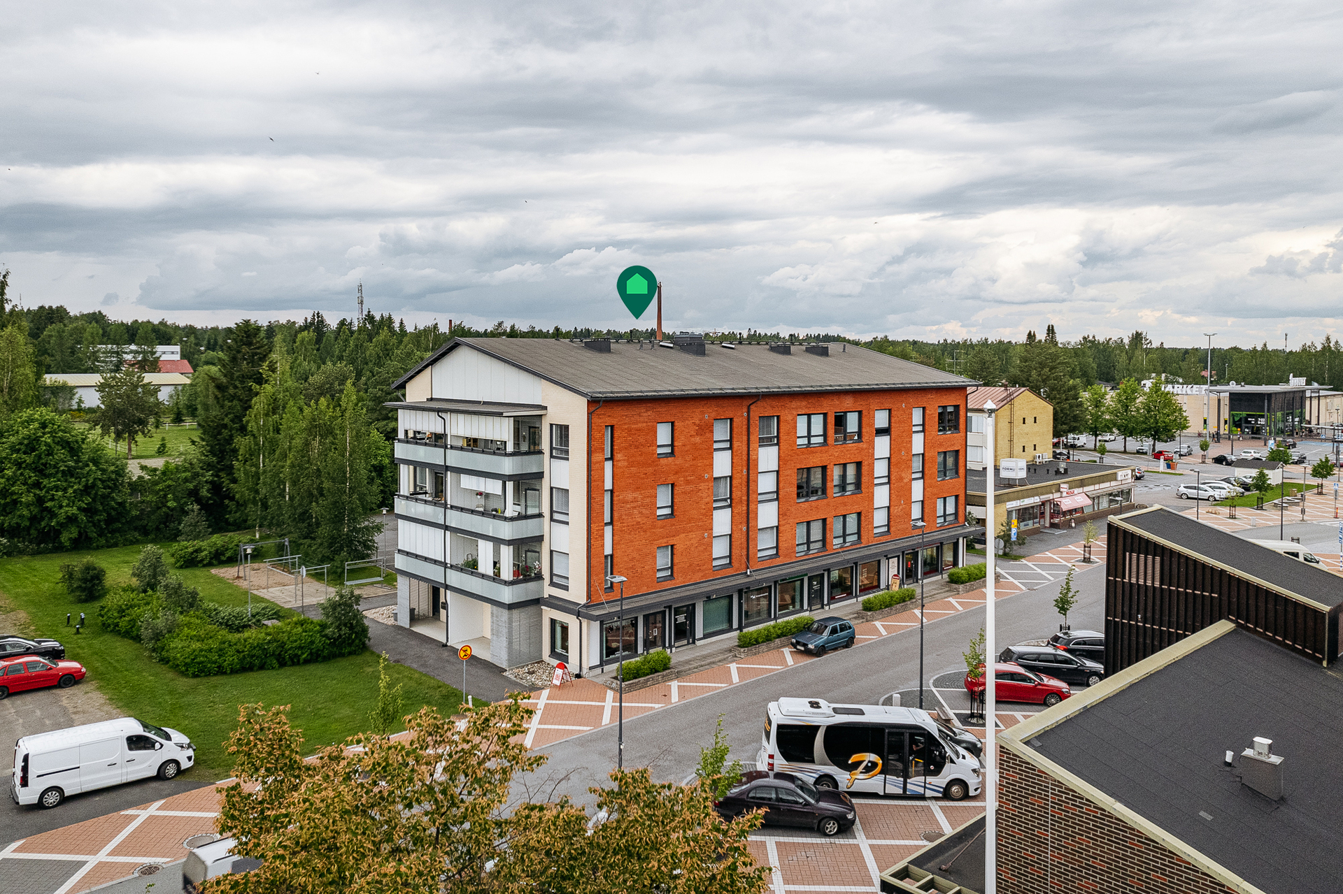 Keskuspuistikko 12, Keskusta, Kurikka