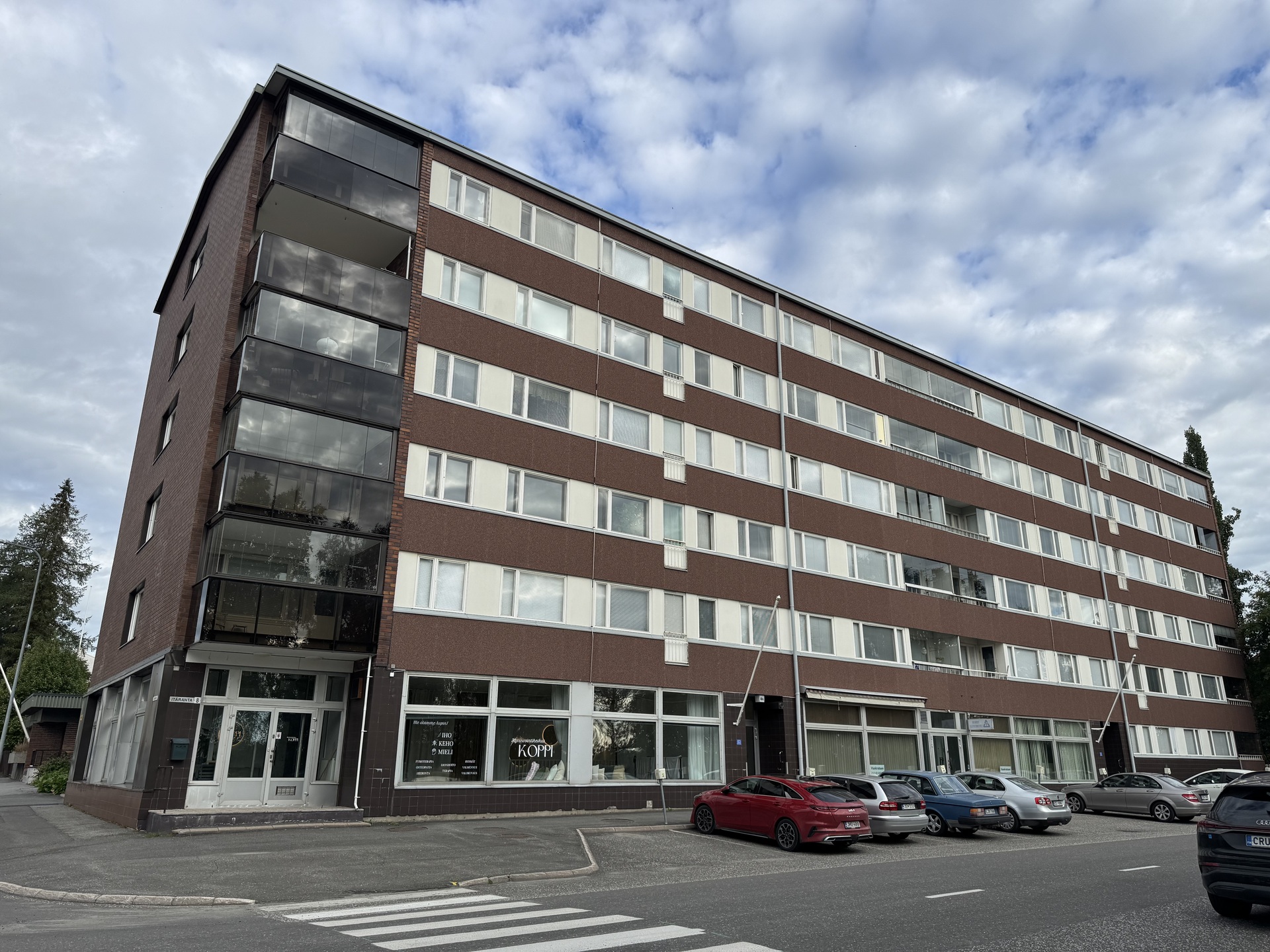 Komea julkisivi