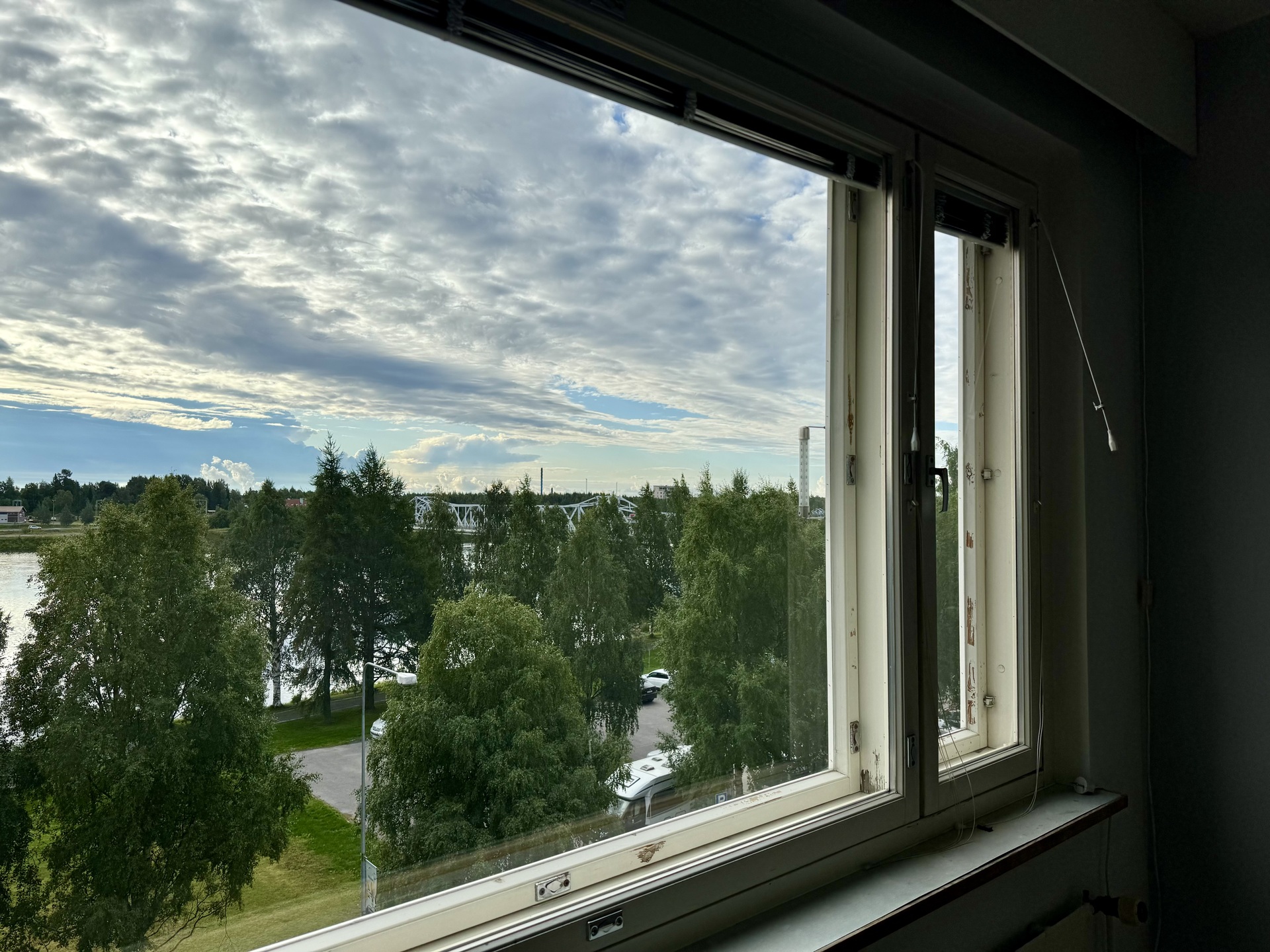 Kaunis näköala kauas