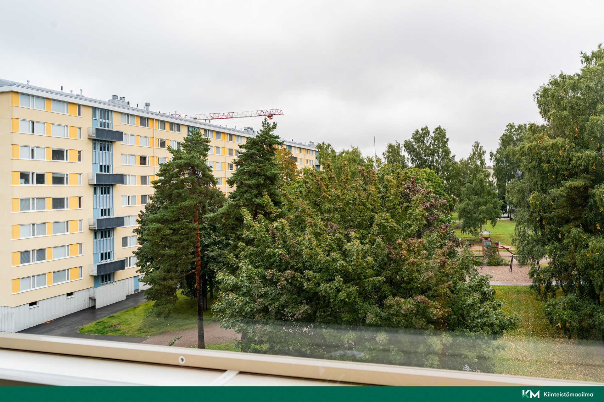 Näkymät makuuhuoneesta