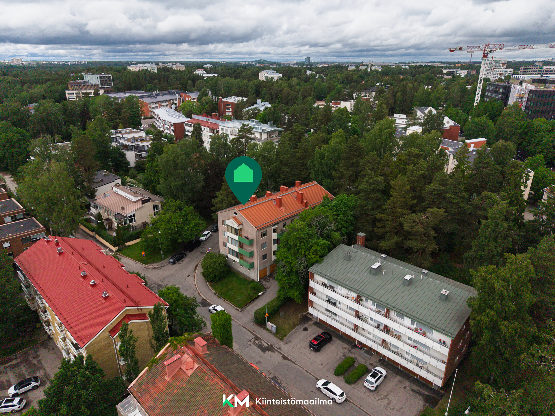 Dosentintie 1, Munkkiniemi, Helsinki