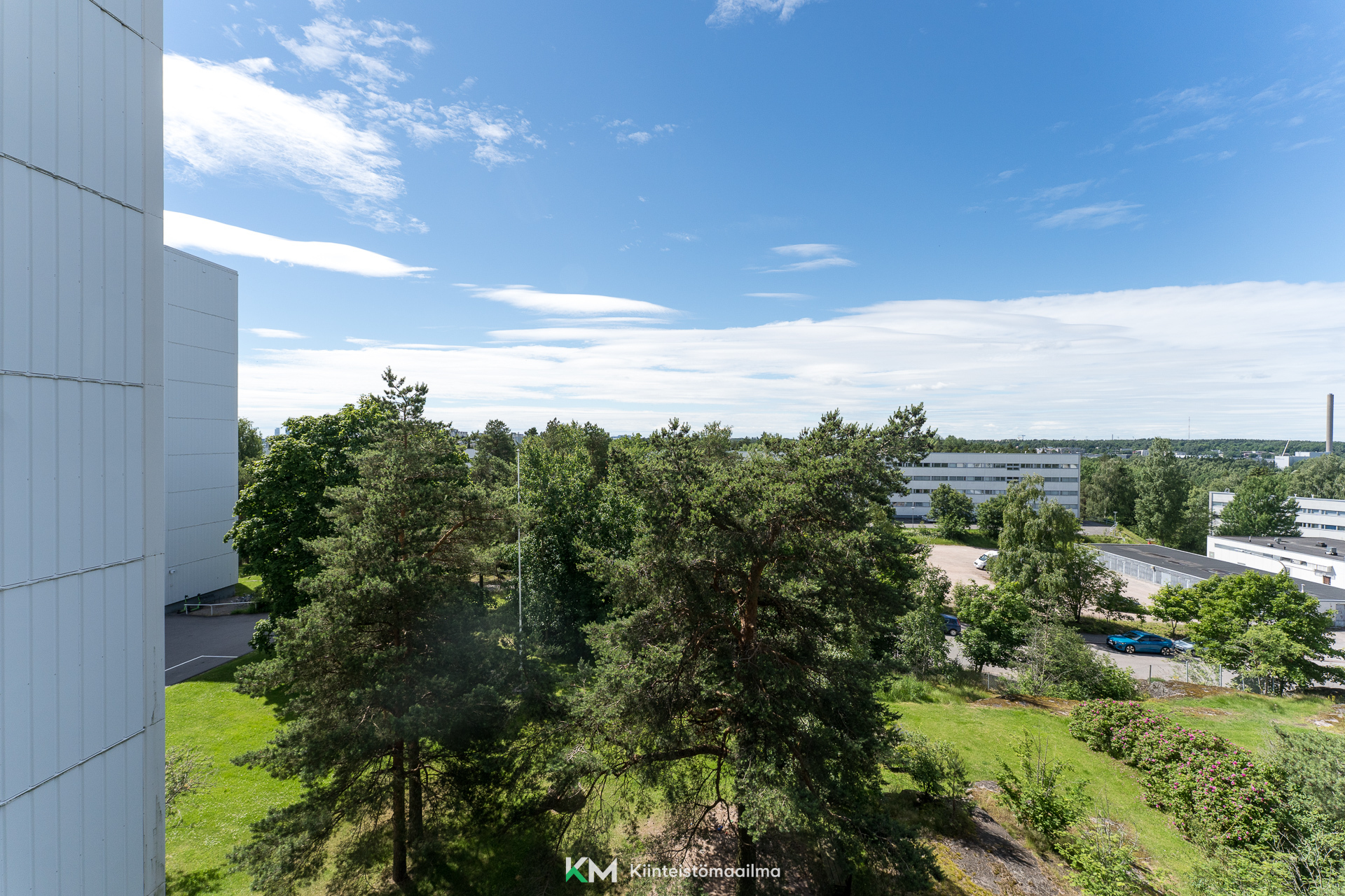 Parvekenäkymää