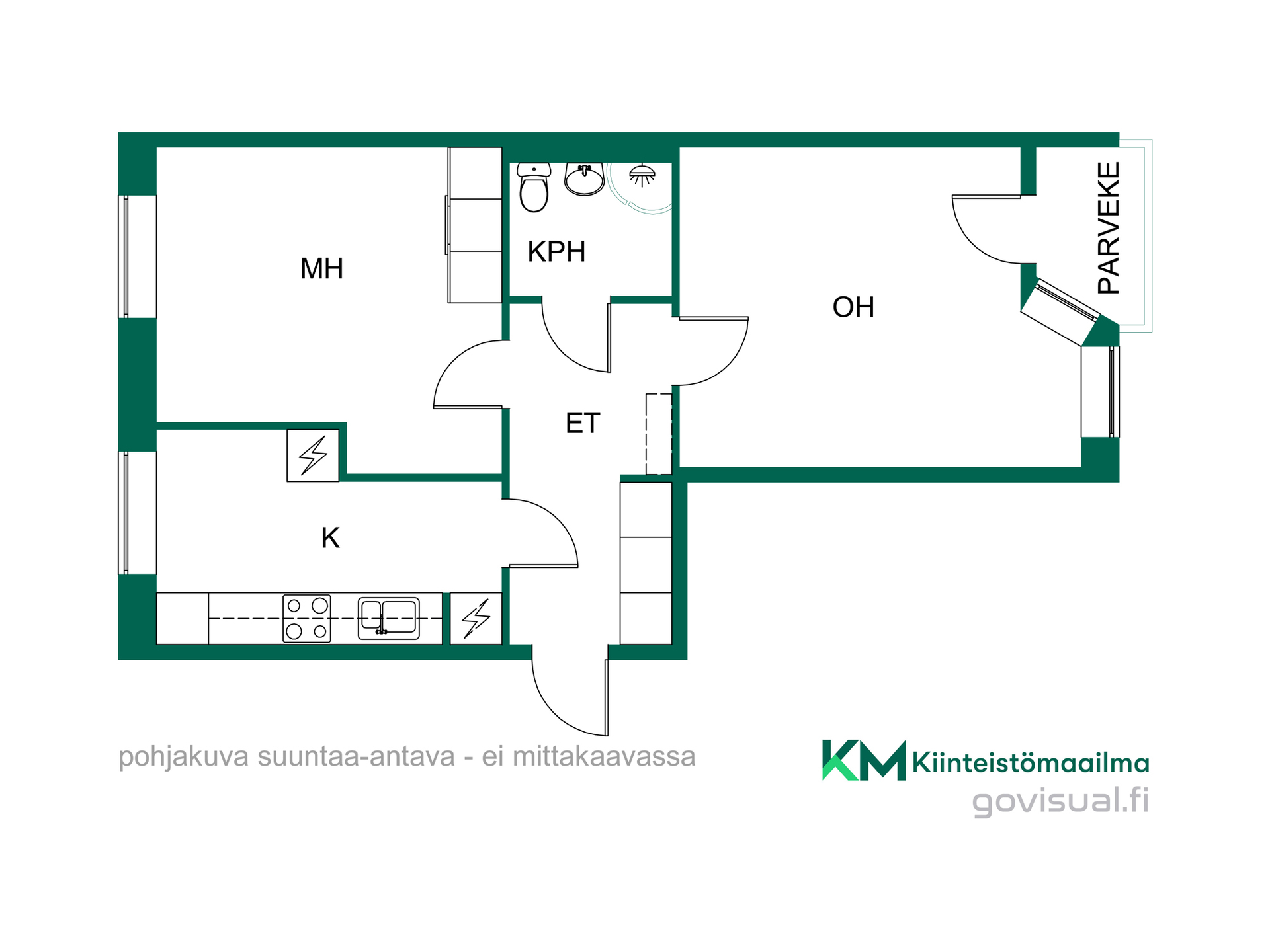 Kymenlaaksonkatu 9, Kotkansaari, Kotka