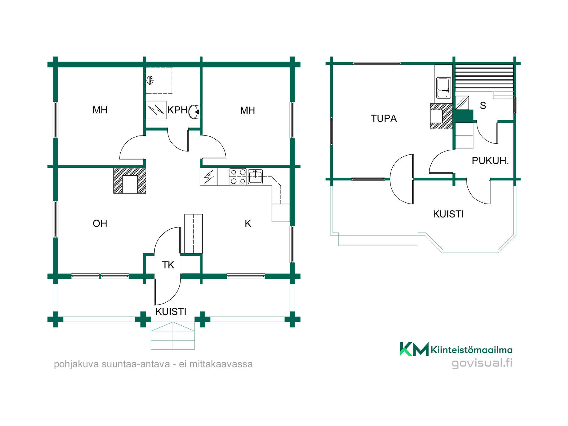 Kalliomäentie 4b, Päntöntie 3b, Heinävaara, Kontiolahti