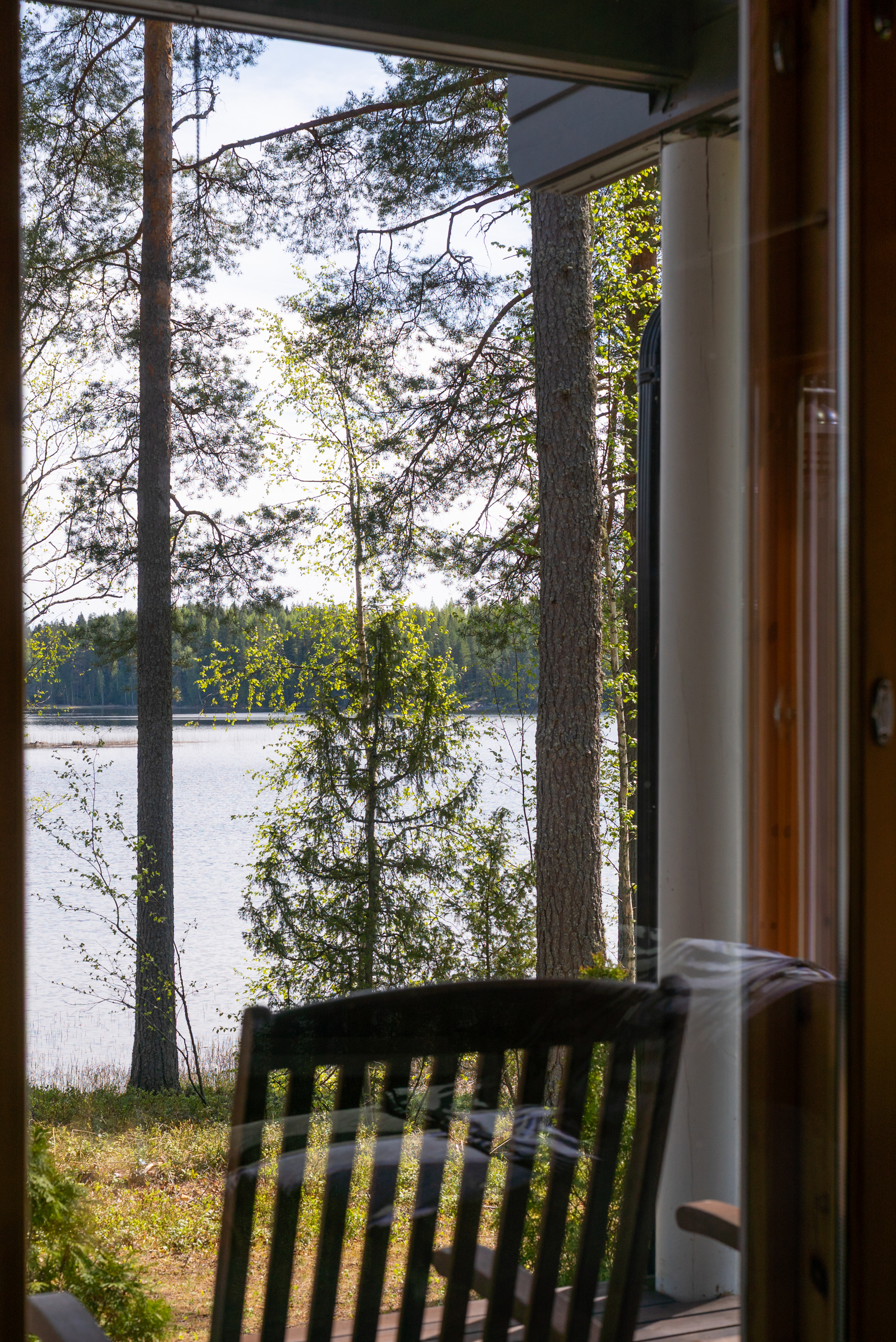 Näkymä keittiön ikkunasta