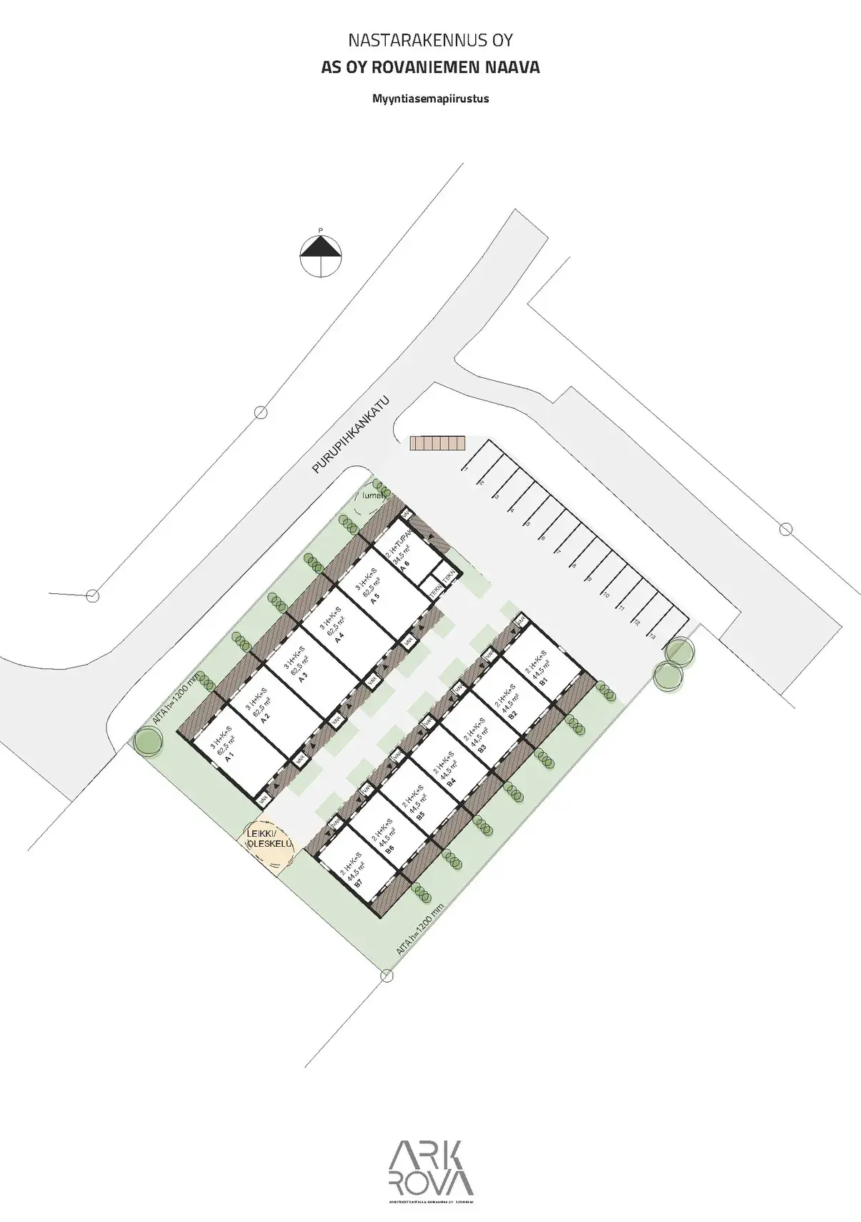 Purupihkankatu 5 A 6, Ylikylä, Rovaniemi