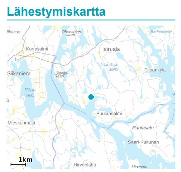 Vuohiniementie, Kangasniemi