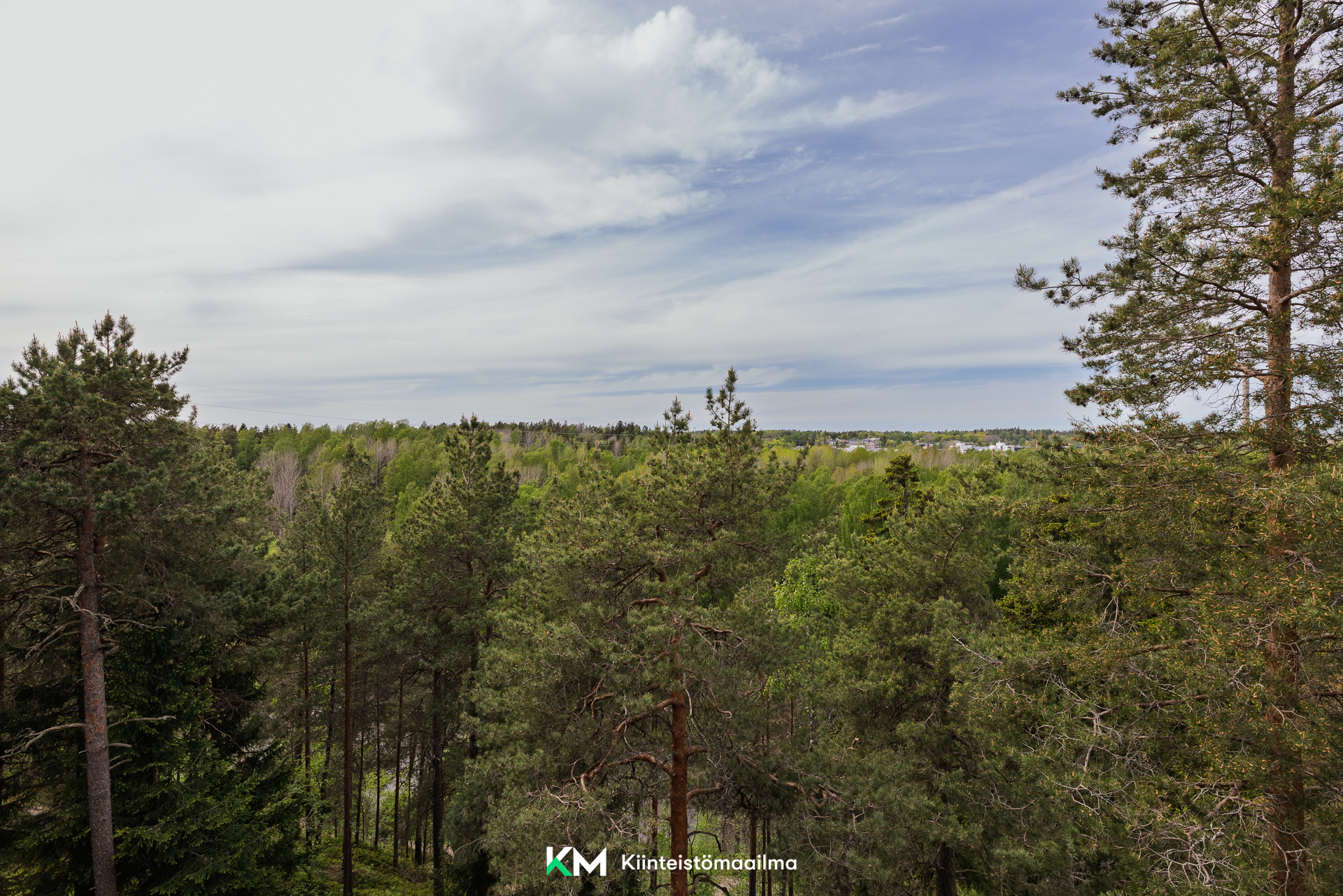 Kaunis parvekenäkymä