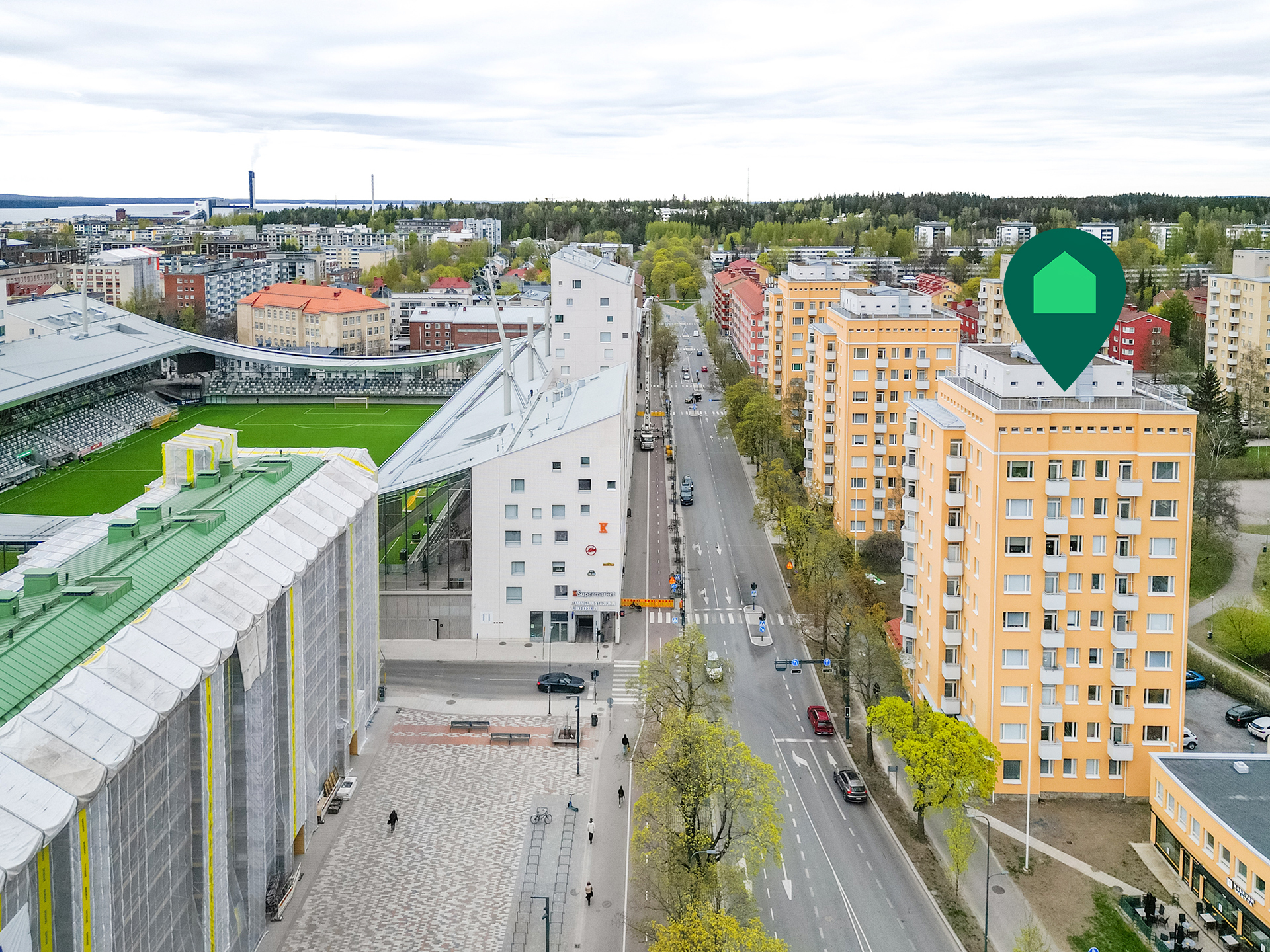 Kalevan puistotie 23, Tampere