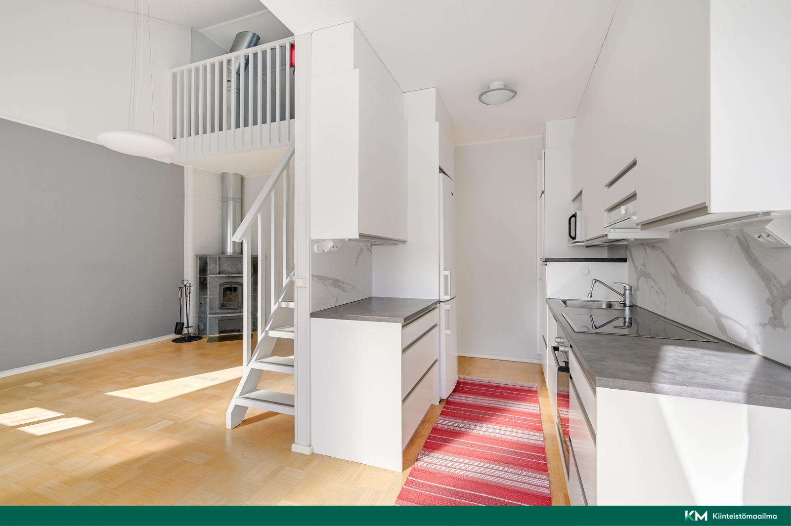 Keittiö on uusittu 2021.