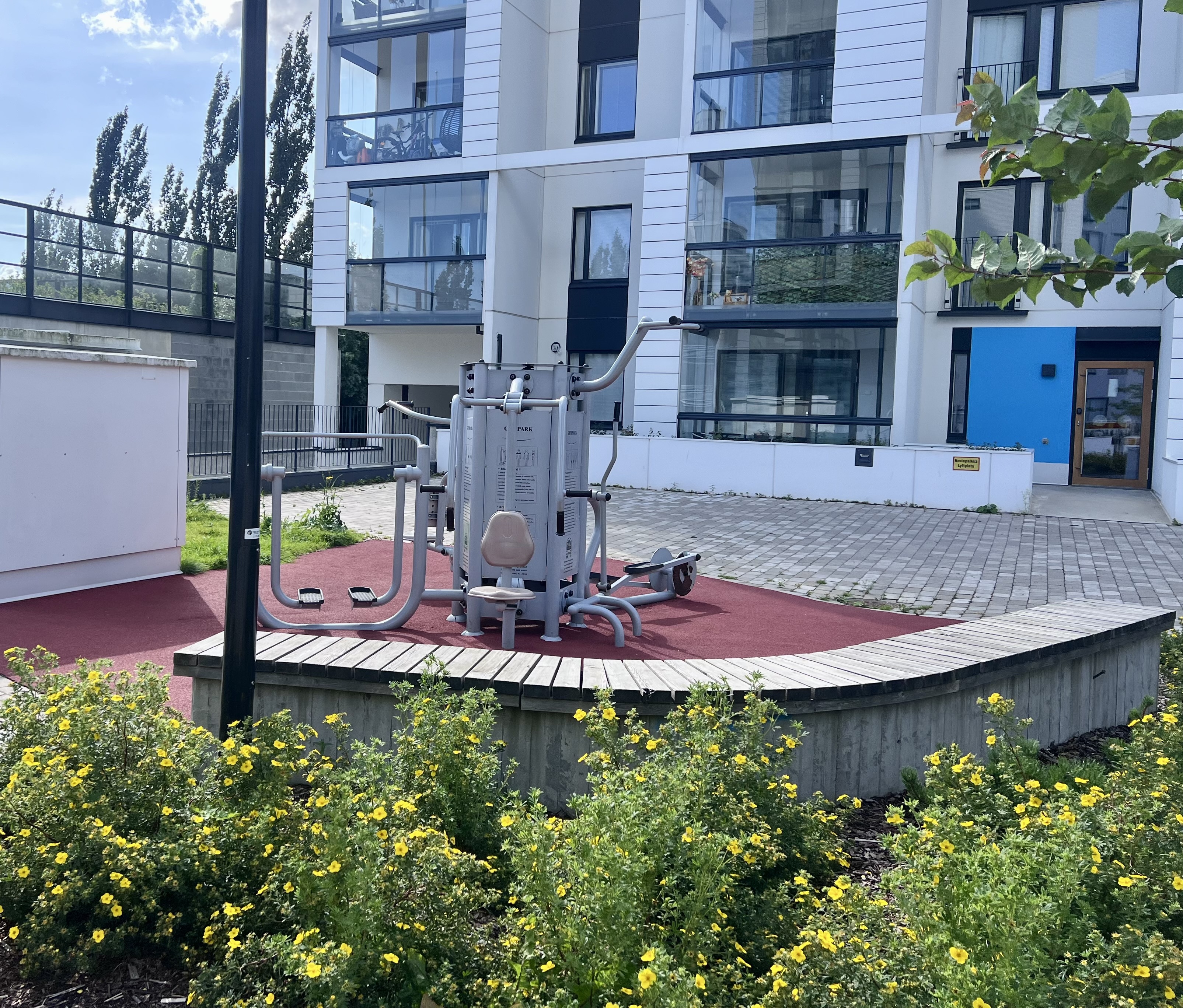 Taloyhtiön kuntopiste