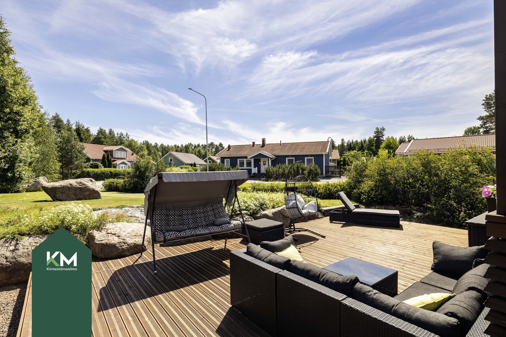Monikäyttöinen patio/terassi