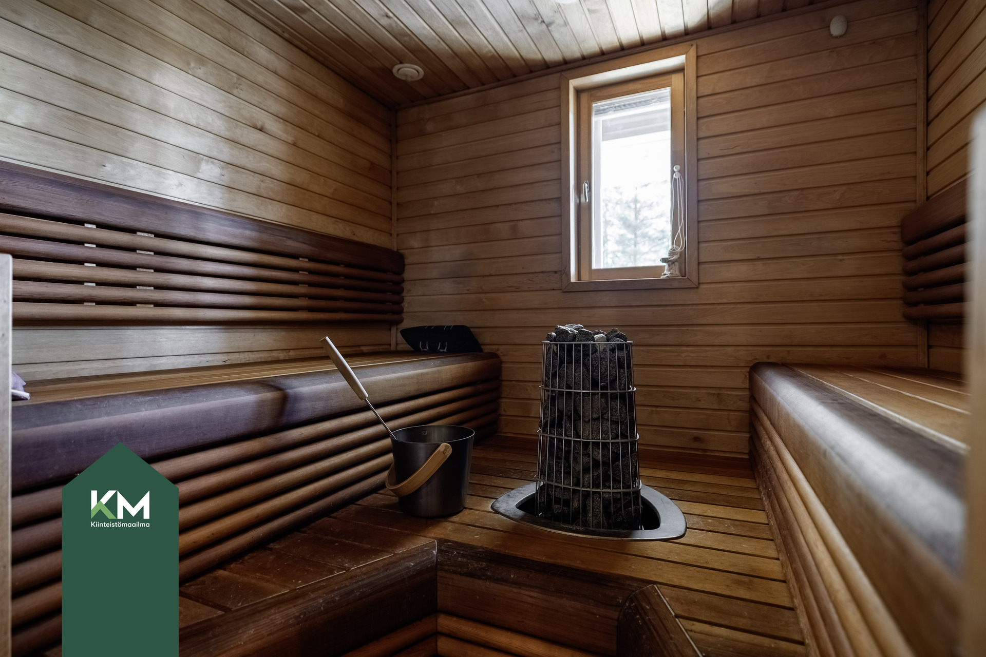 Tyylikäs sauna