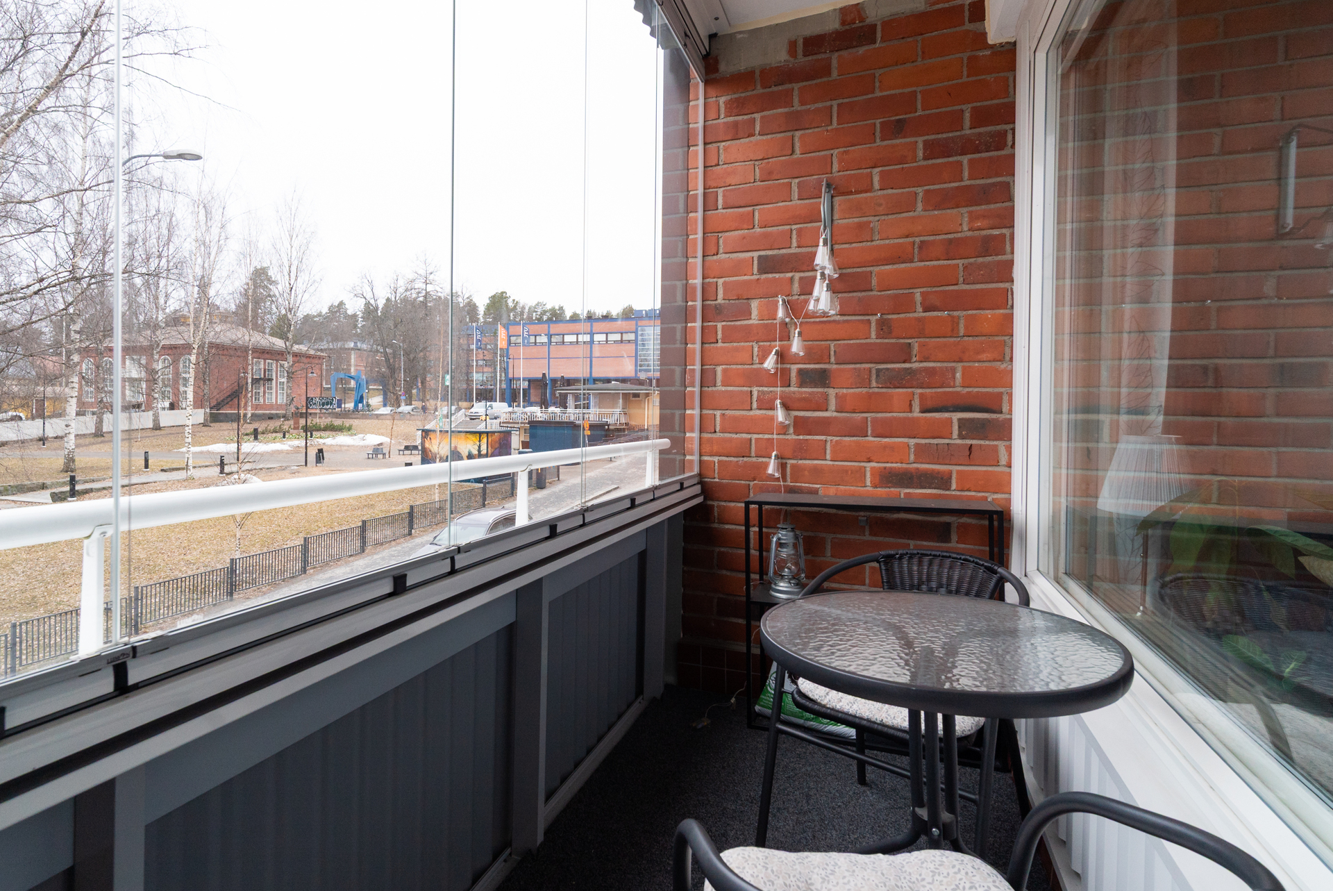 Lasitettu parveke