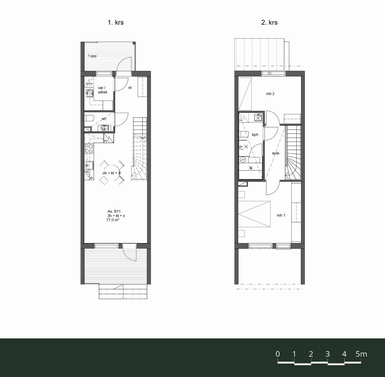 Rauhaniementie 5 B 12, Äijälä, Jyväskylä