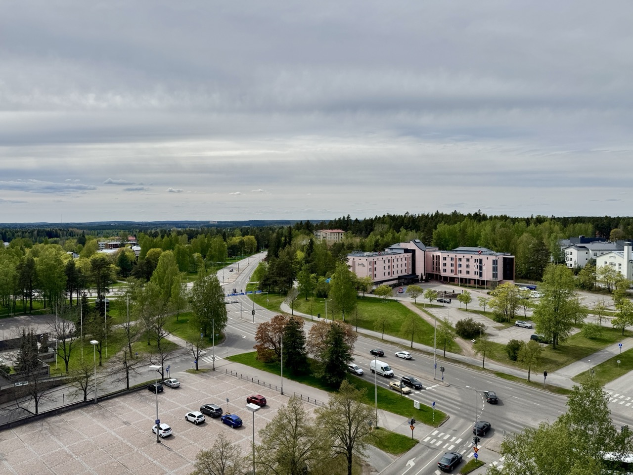 Parvekenäkymää