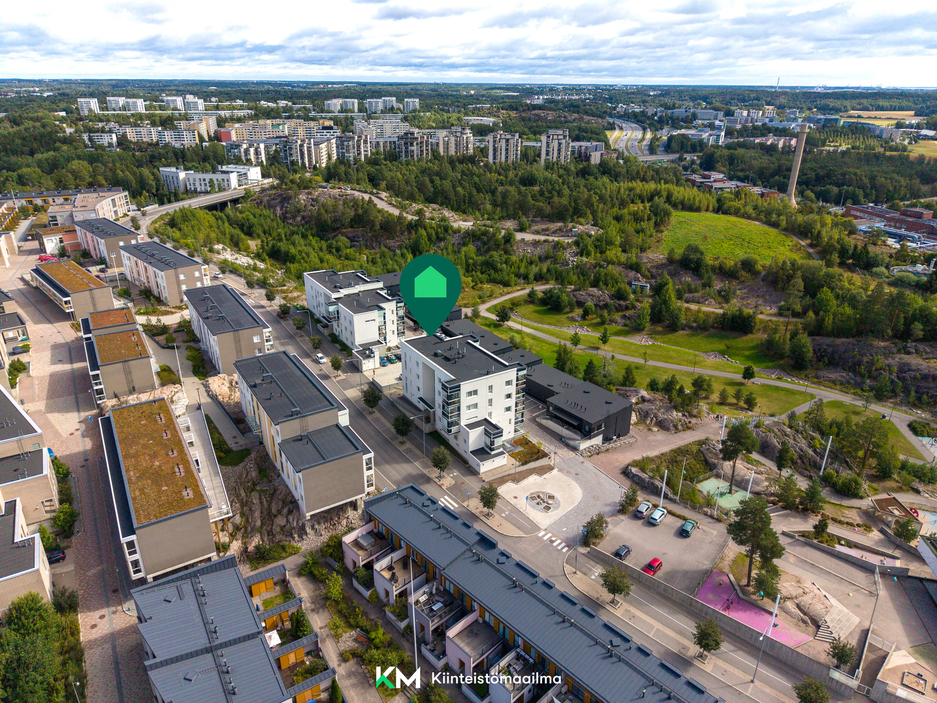 ilmakuvaa alueelta
