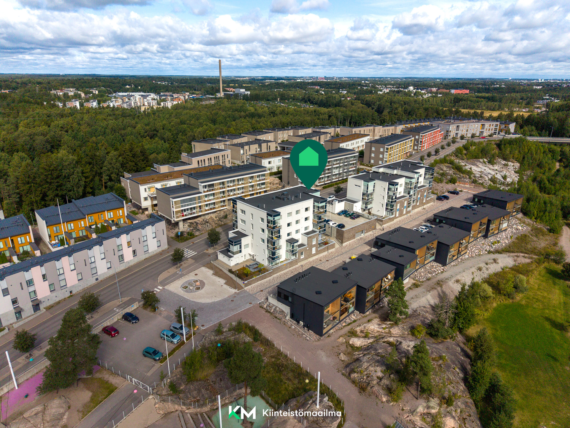 Ilmakuvaa alueelta