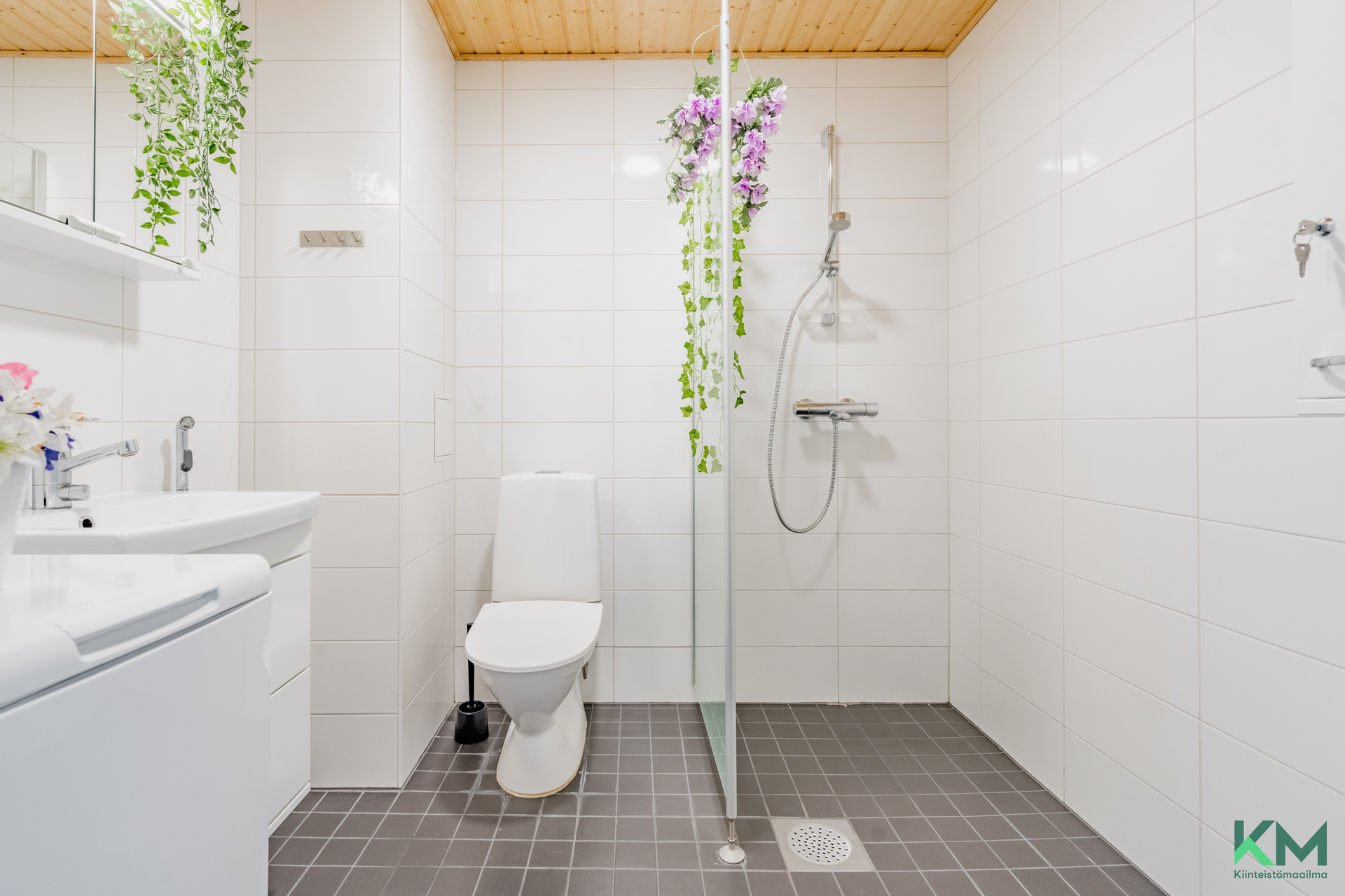 Tilava kylpyhuone