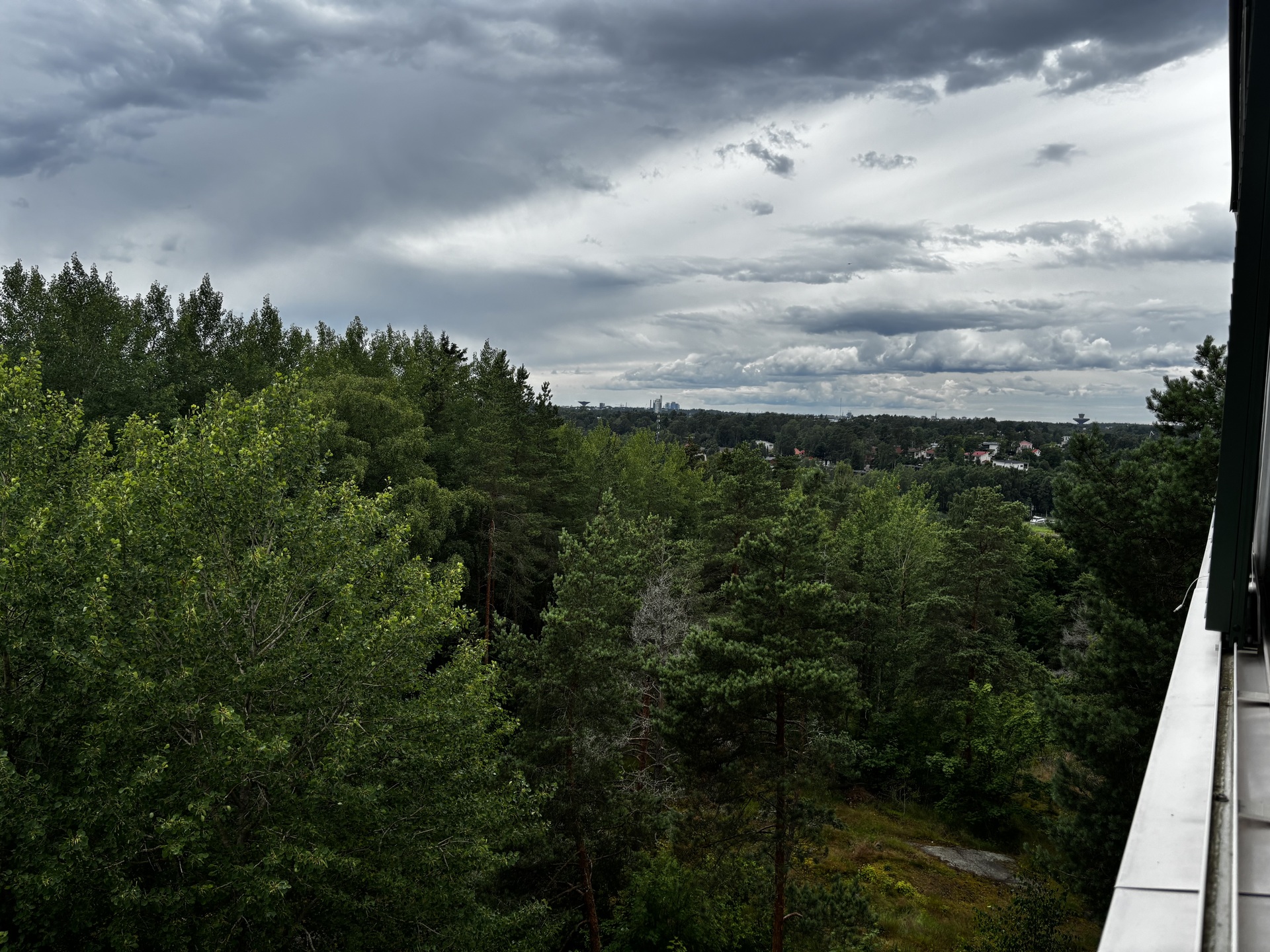 Näkymät parvekkeelta