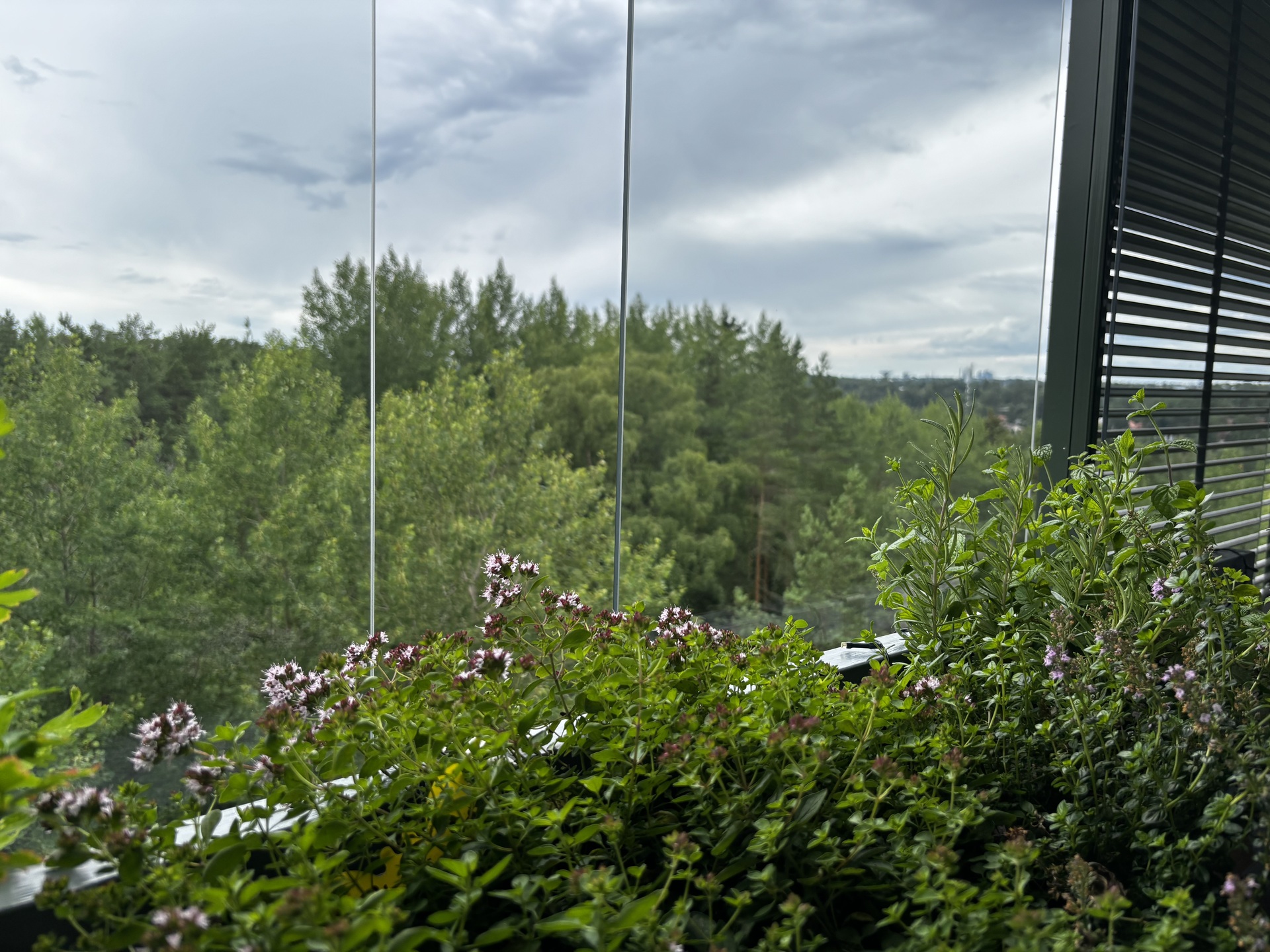 Näkymät parvekkeelta