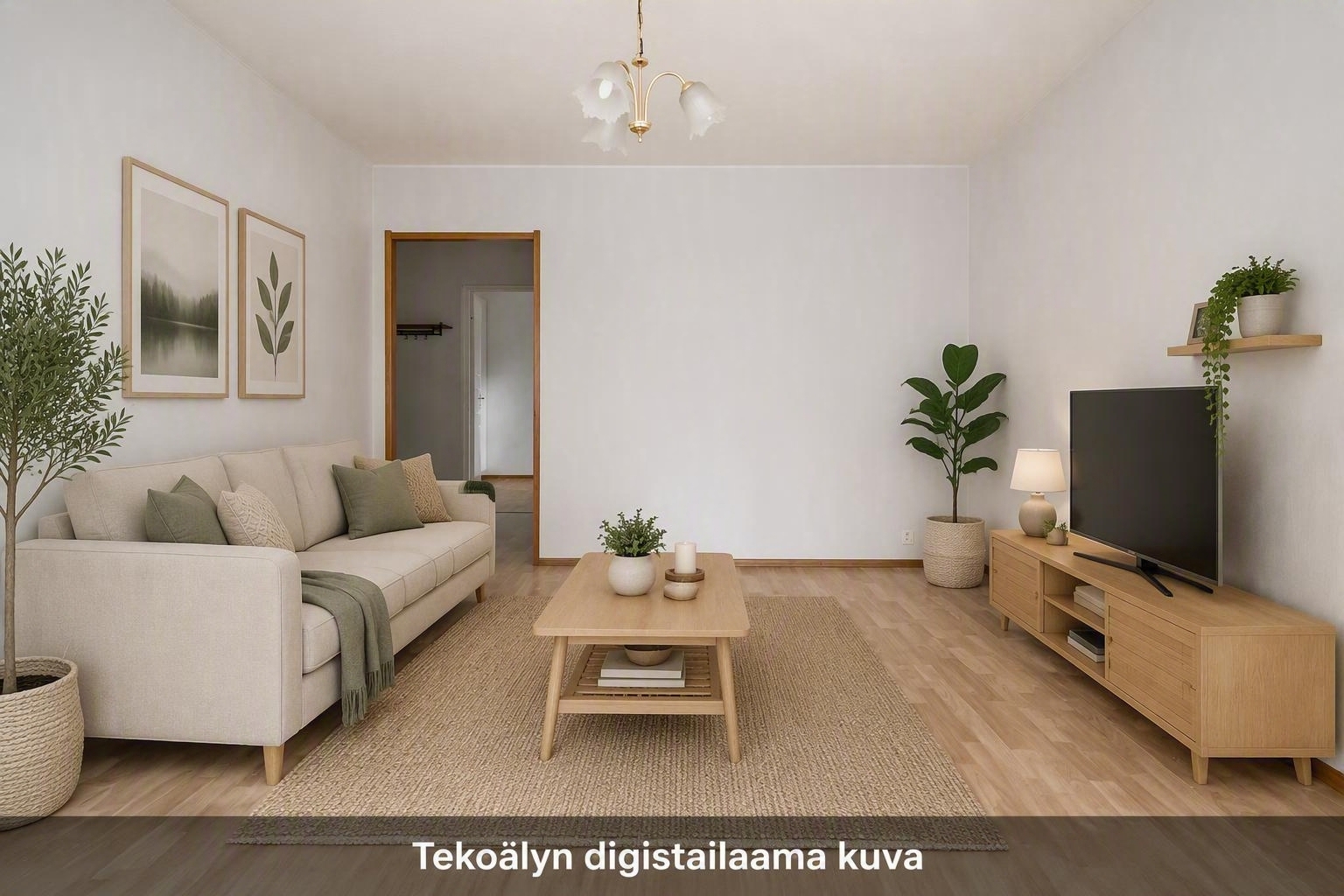 Tekoälyn digistailaama olohuone