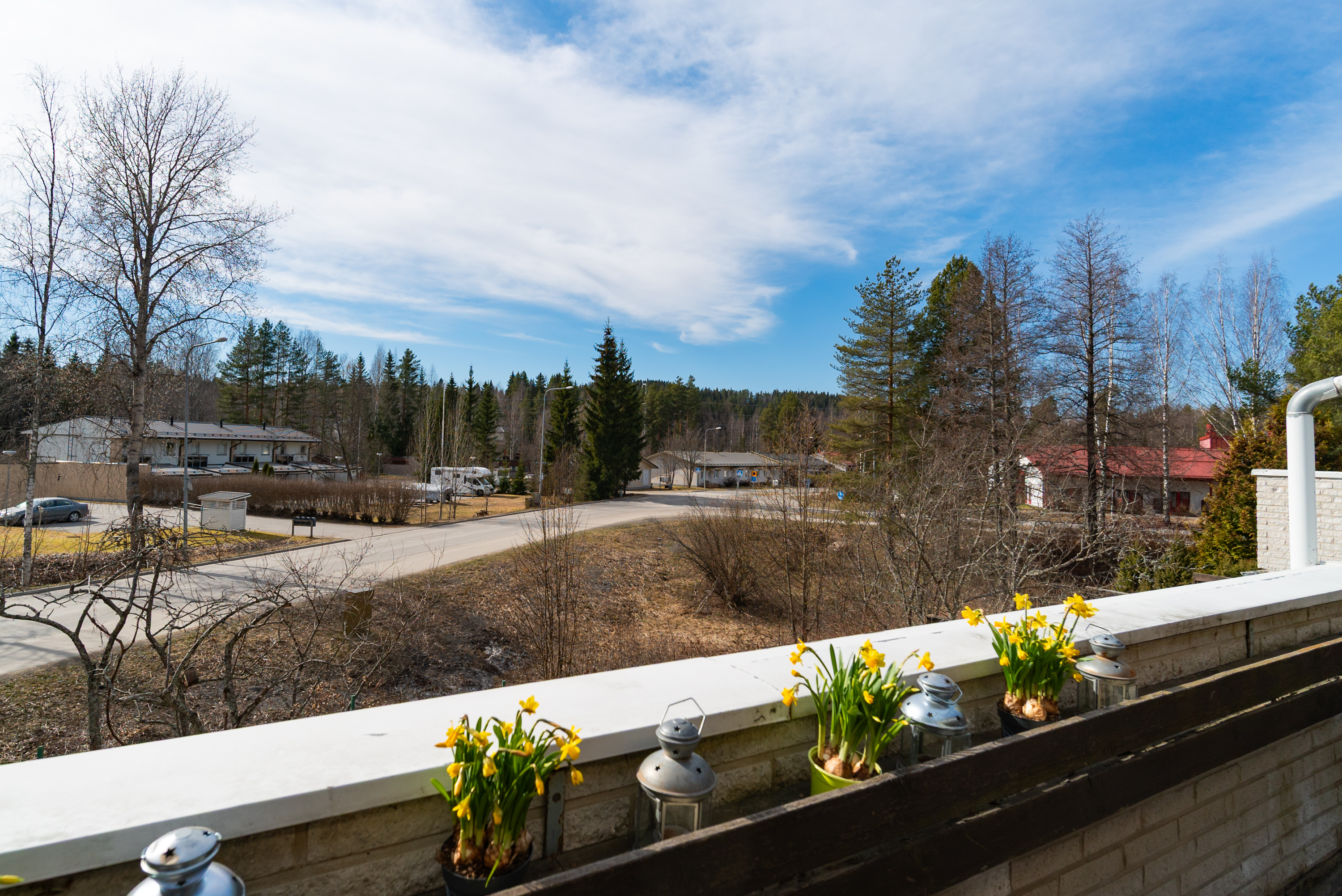 Maisemaa parvekkeelta