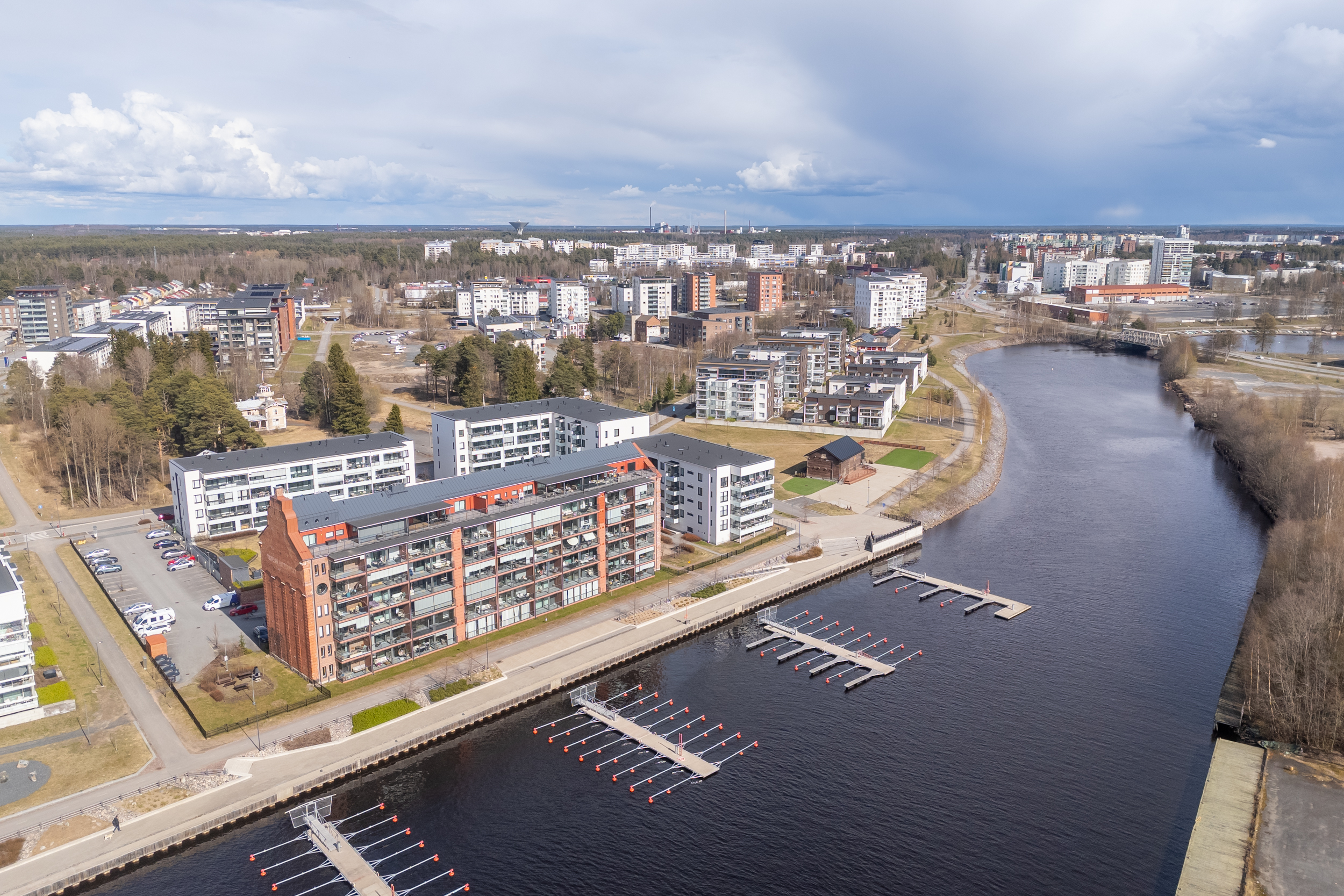 Höyrymyllyntie 8, Toppilansalmi, Oulu