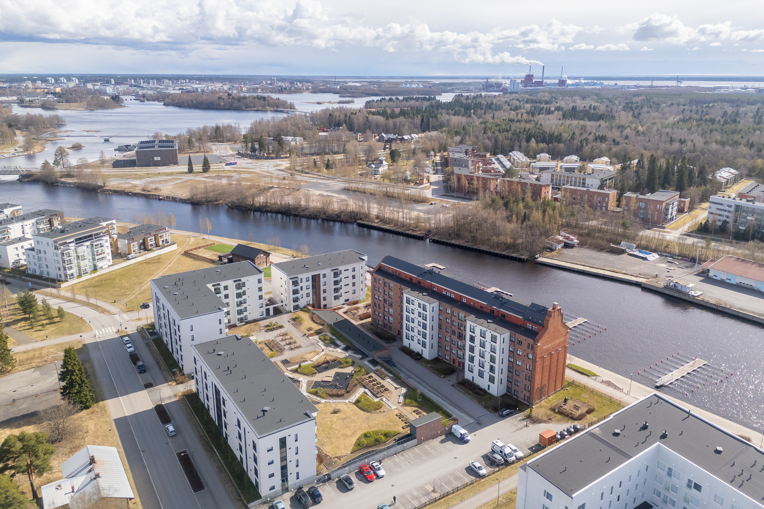 Höyrymyllyntie 8, Toppilansalmi, Oulu