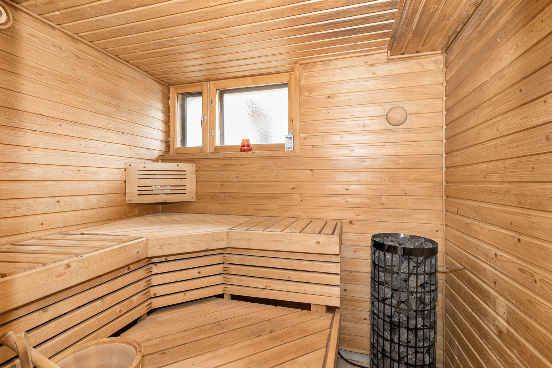 Oma sauna.