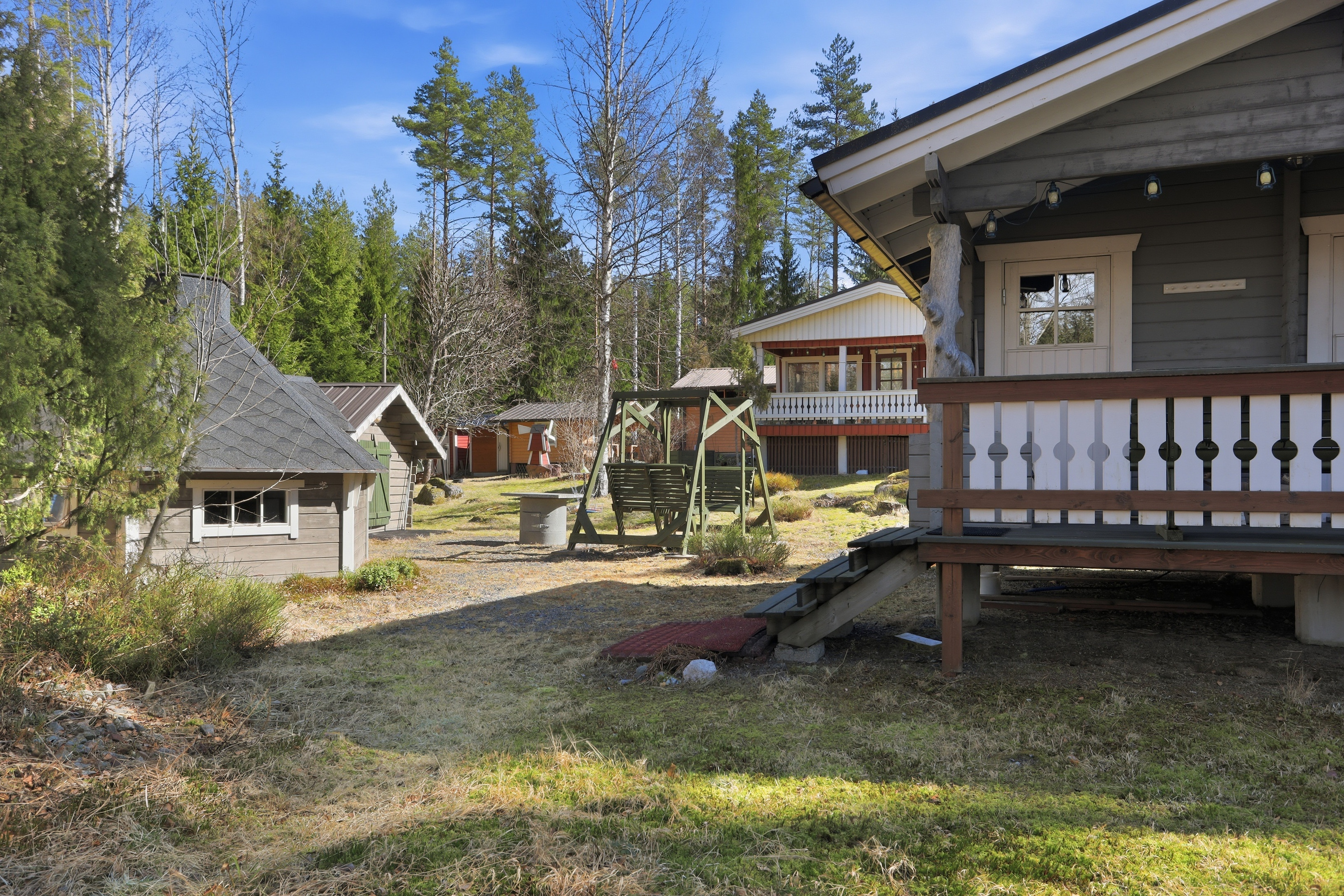 Saunamökki edustalla