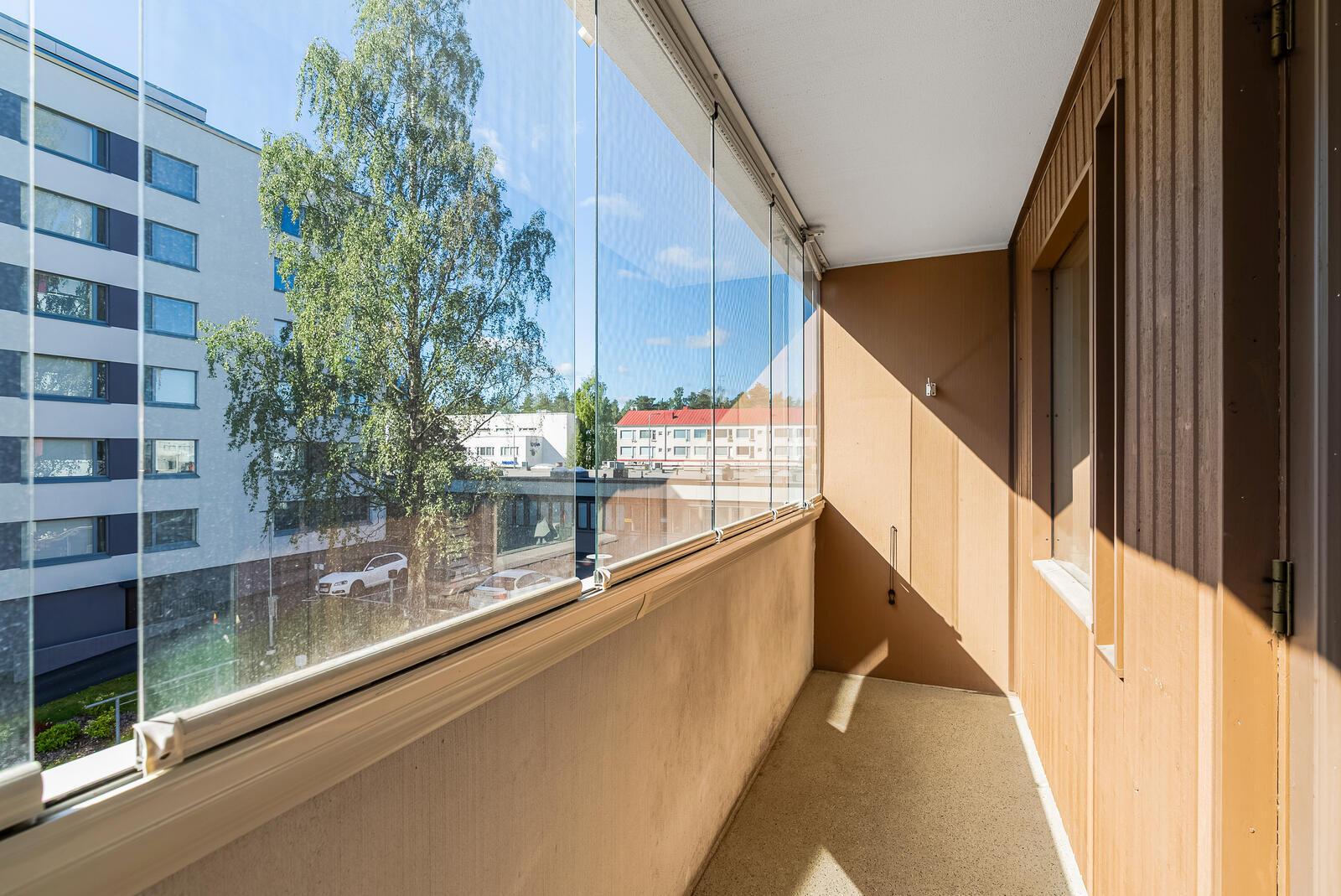 Lasitettu parveke