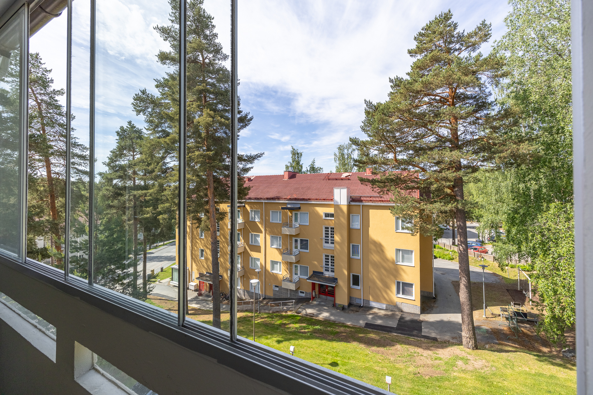 Lasitettu parveke
