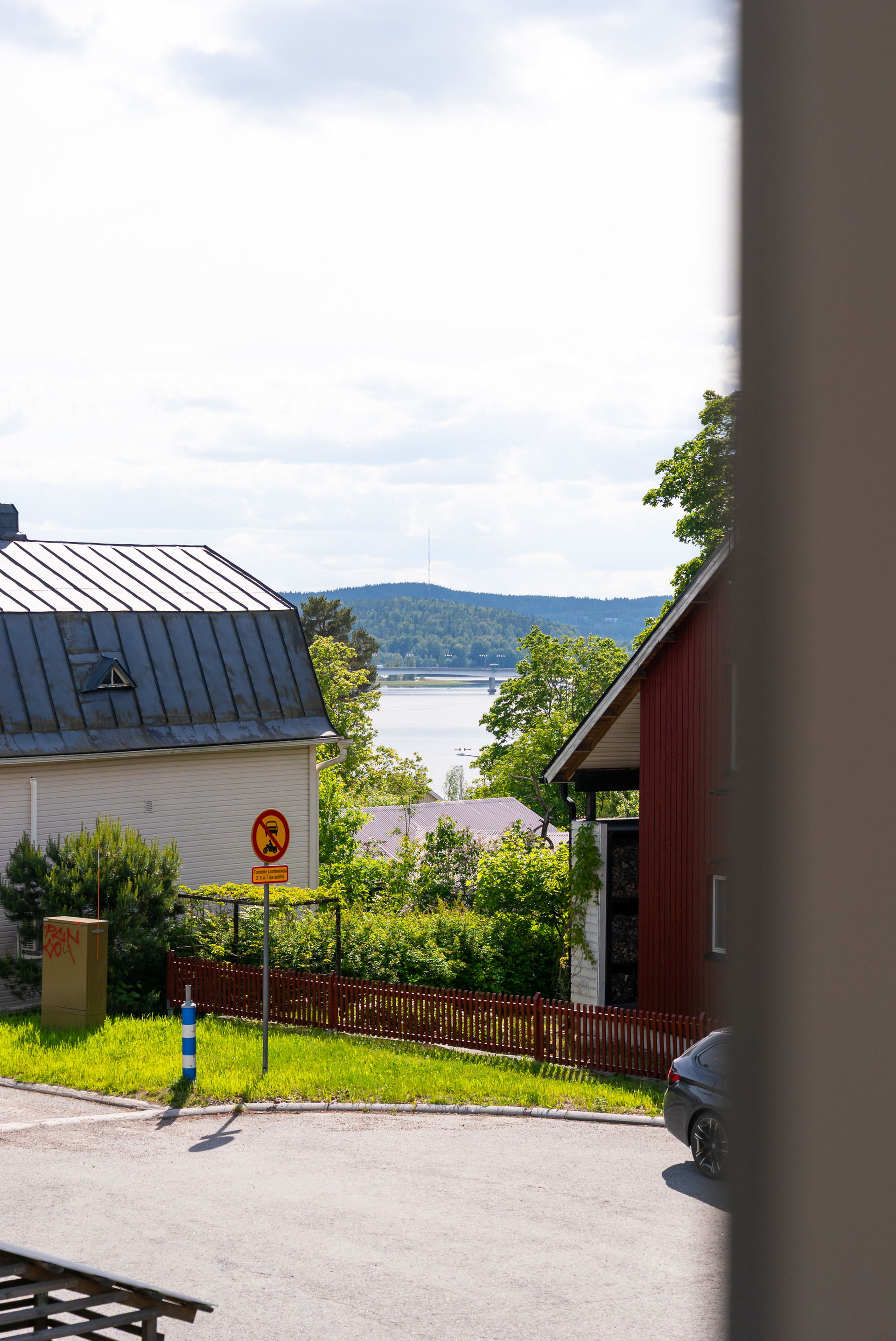 Maisemaa parvekkeelta