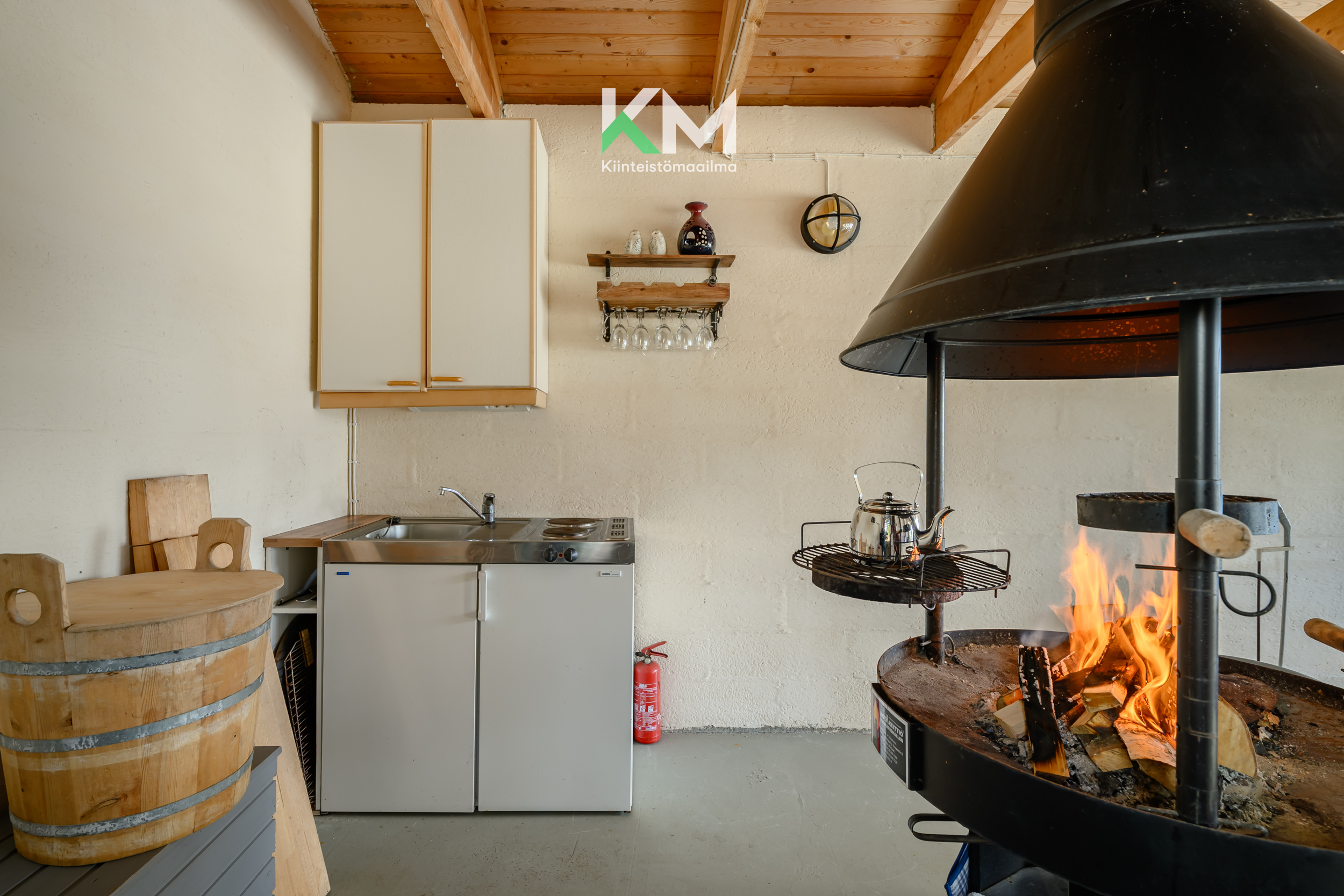 Venevajassa kesäkeittiö