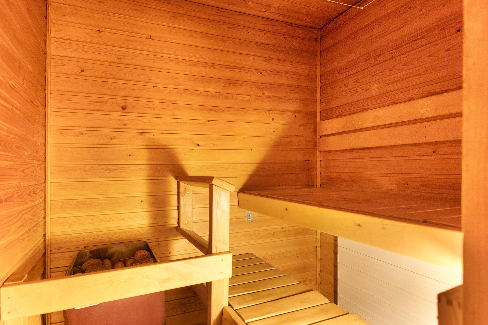 Huoneistossa on oma sauna.