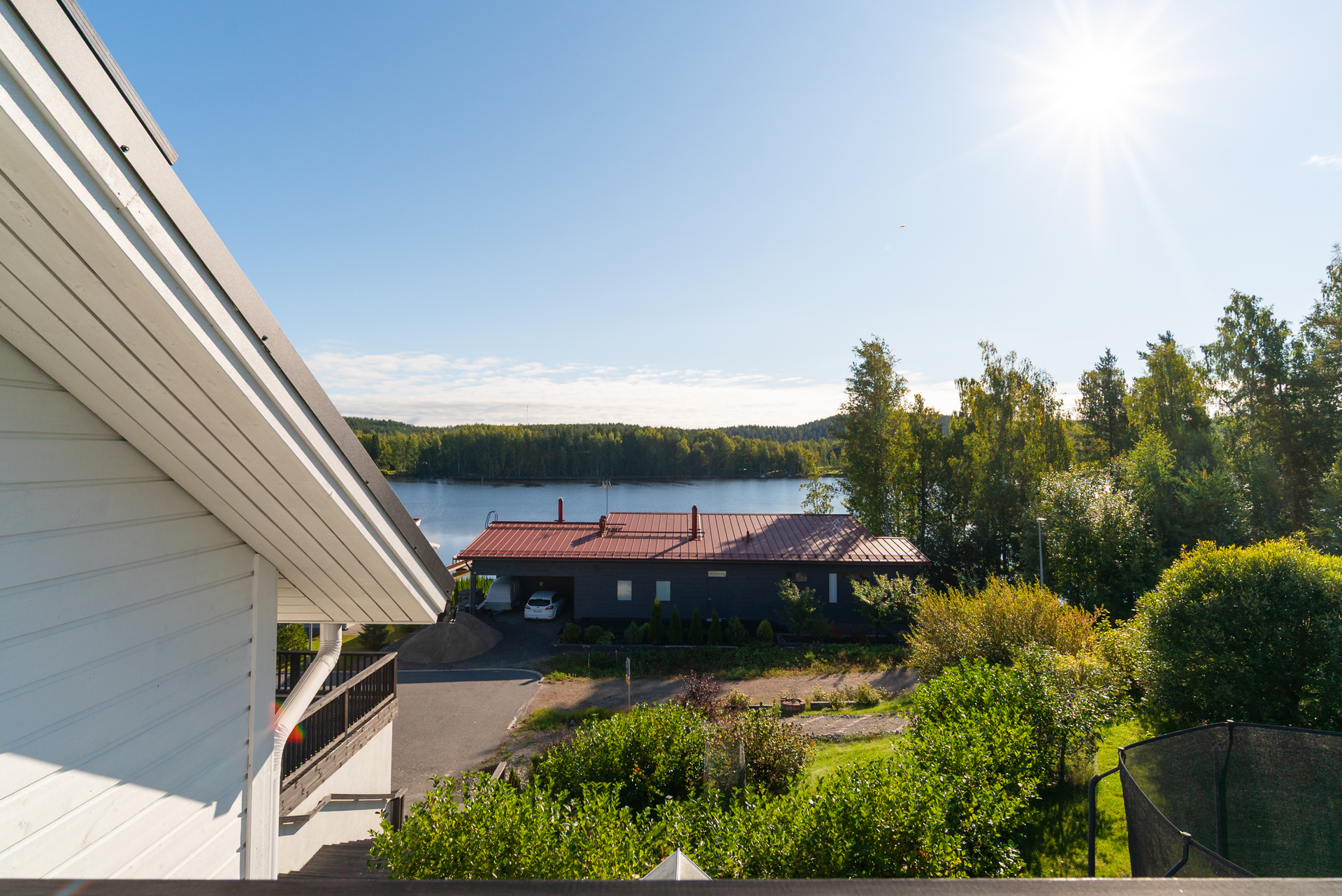 Maisemaa parvekkeelta