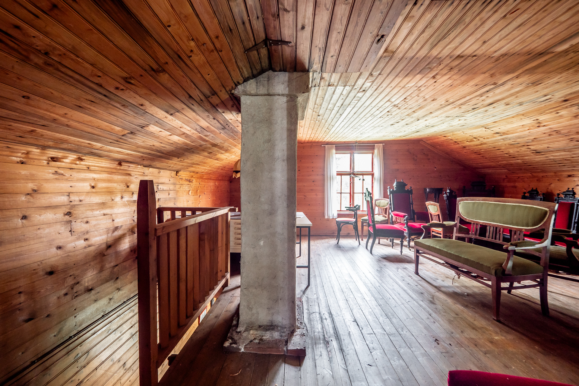 Villa Vuokon yläkerta