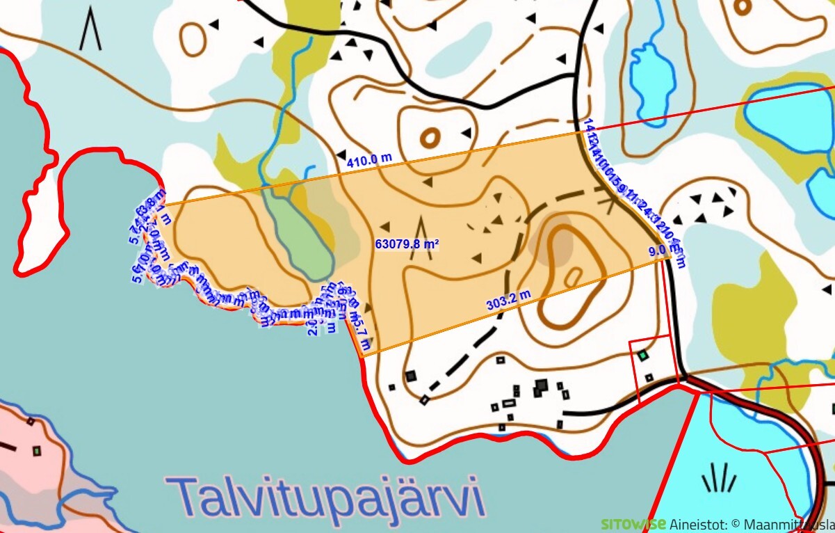 Simmettijärventie, Inari