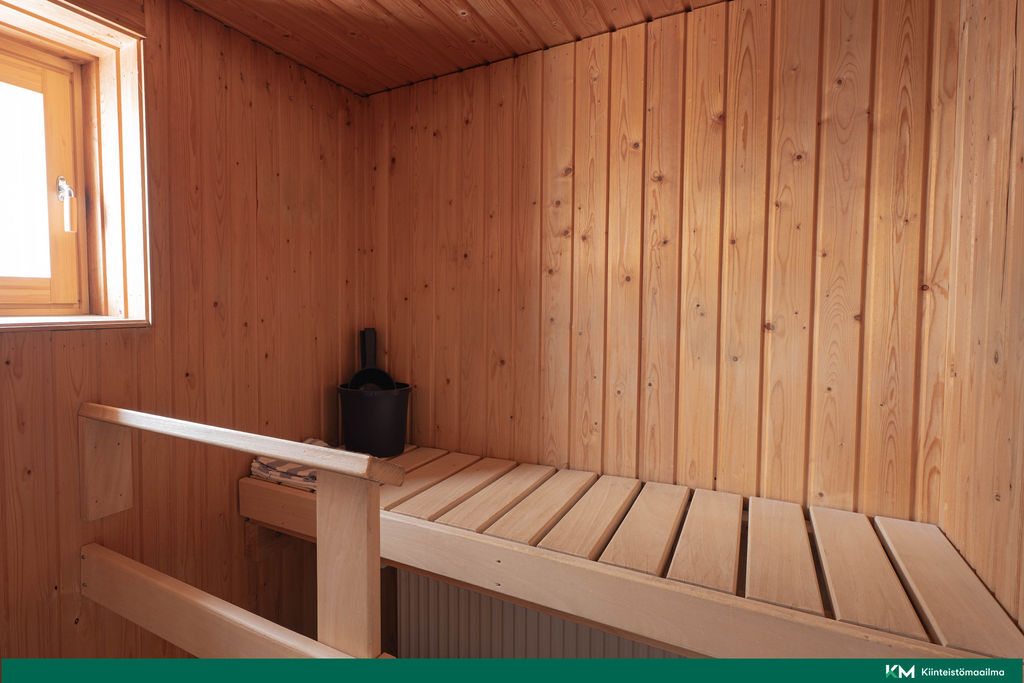 ikkunallinen sauna