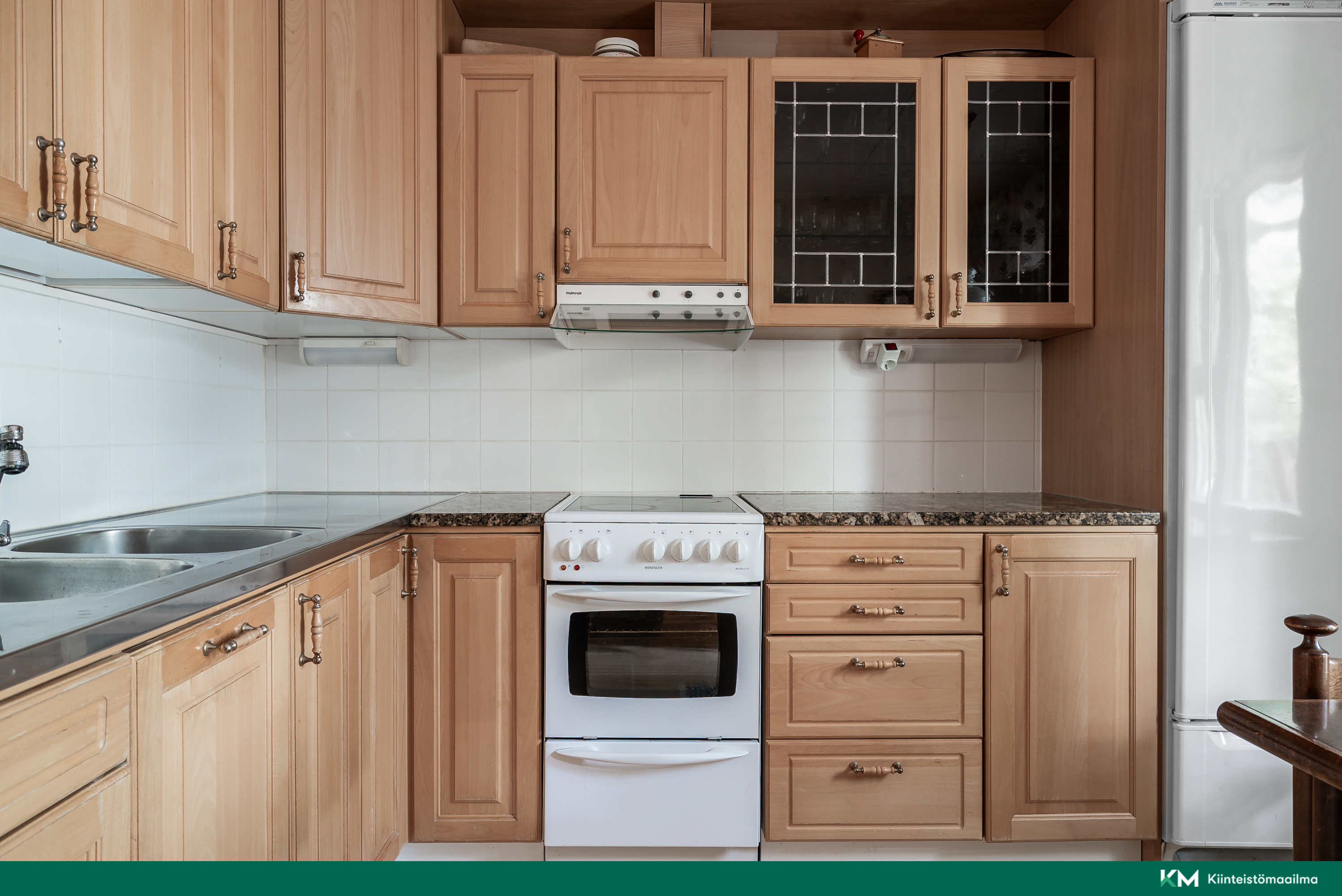 Kaappi- ja laskutilaa on runsaasti