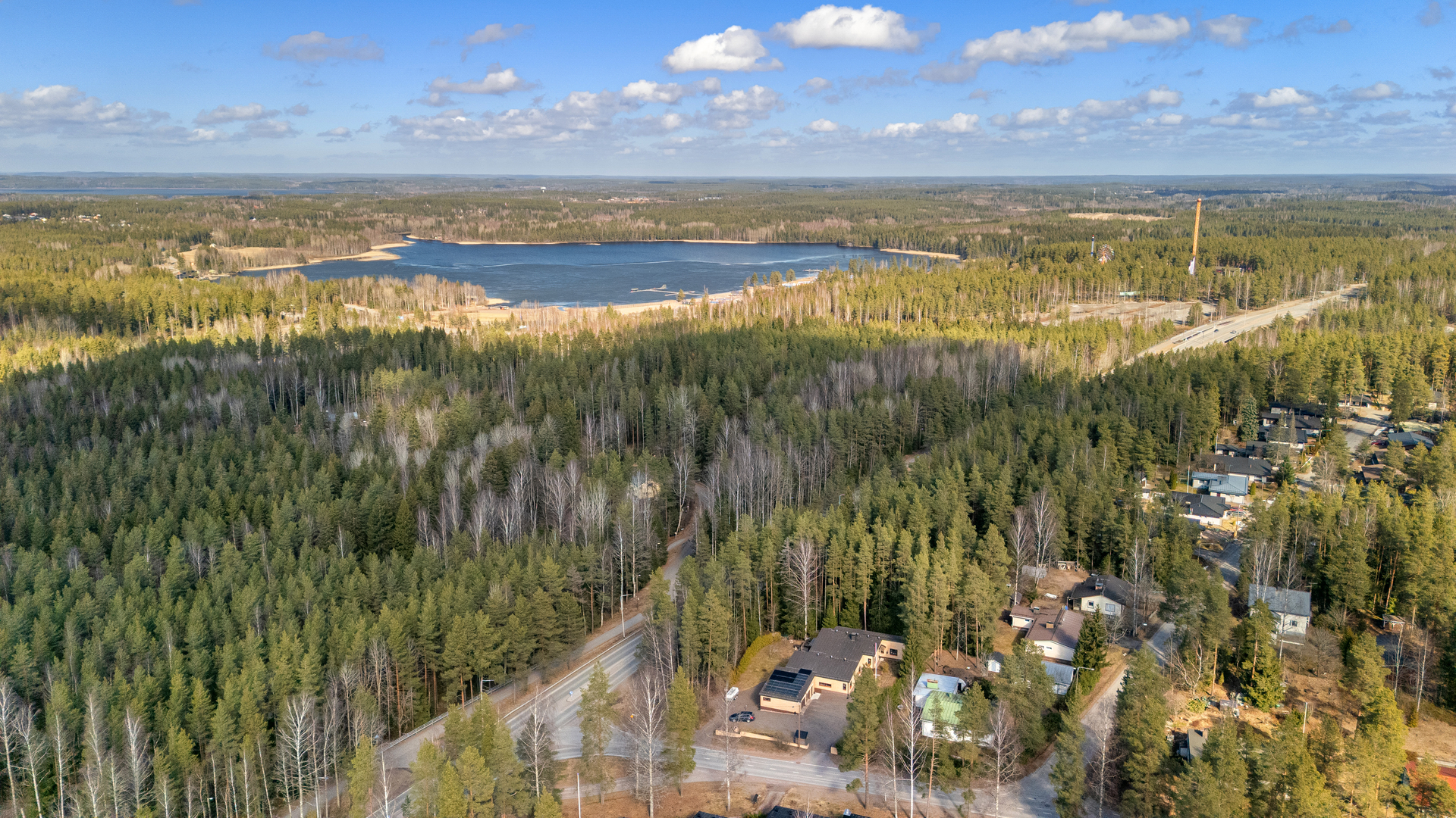 Näkymät Käyrälammelle
