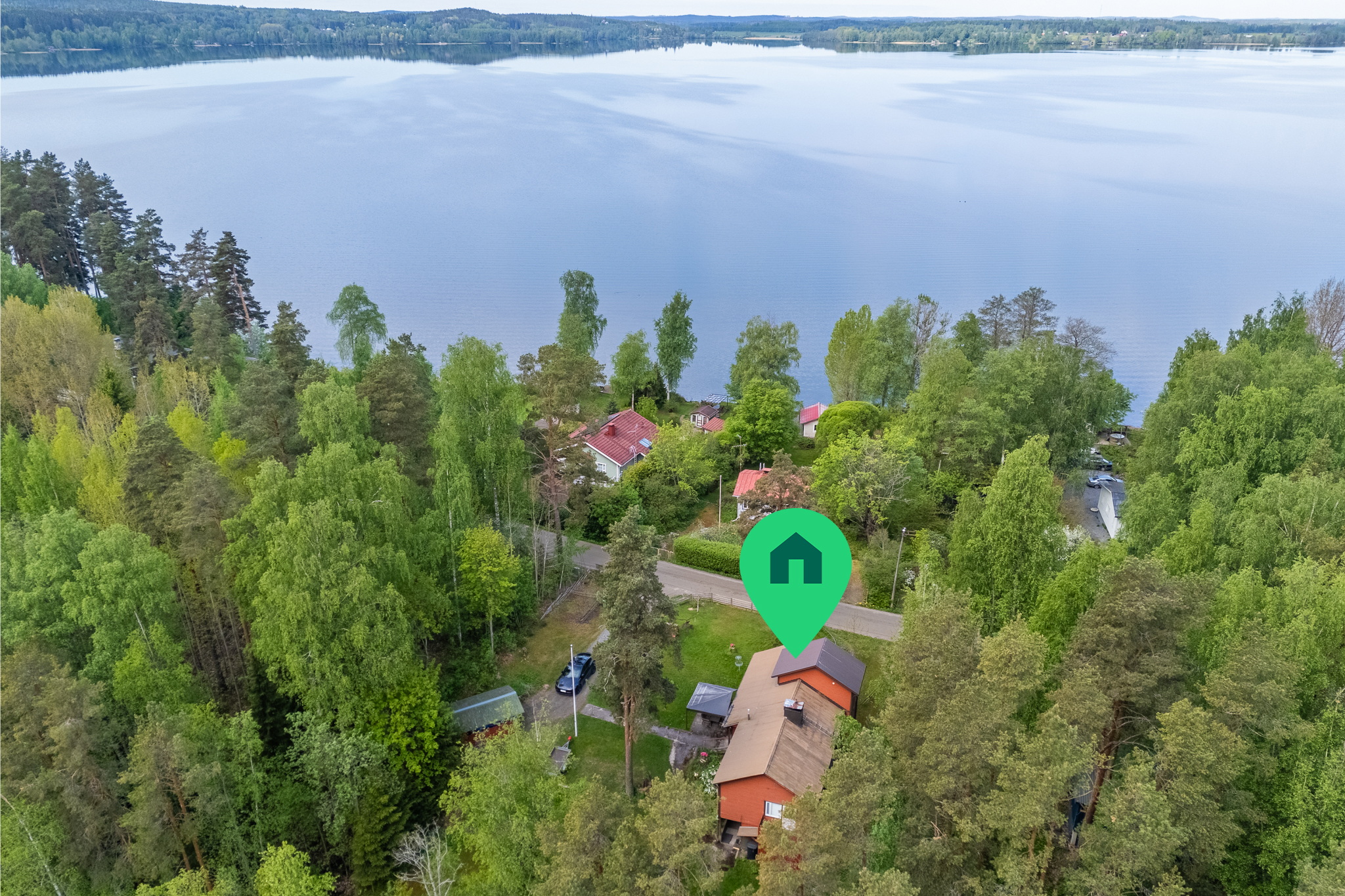 Näkymä Lehijärvelle