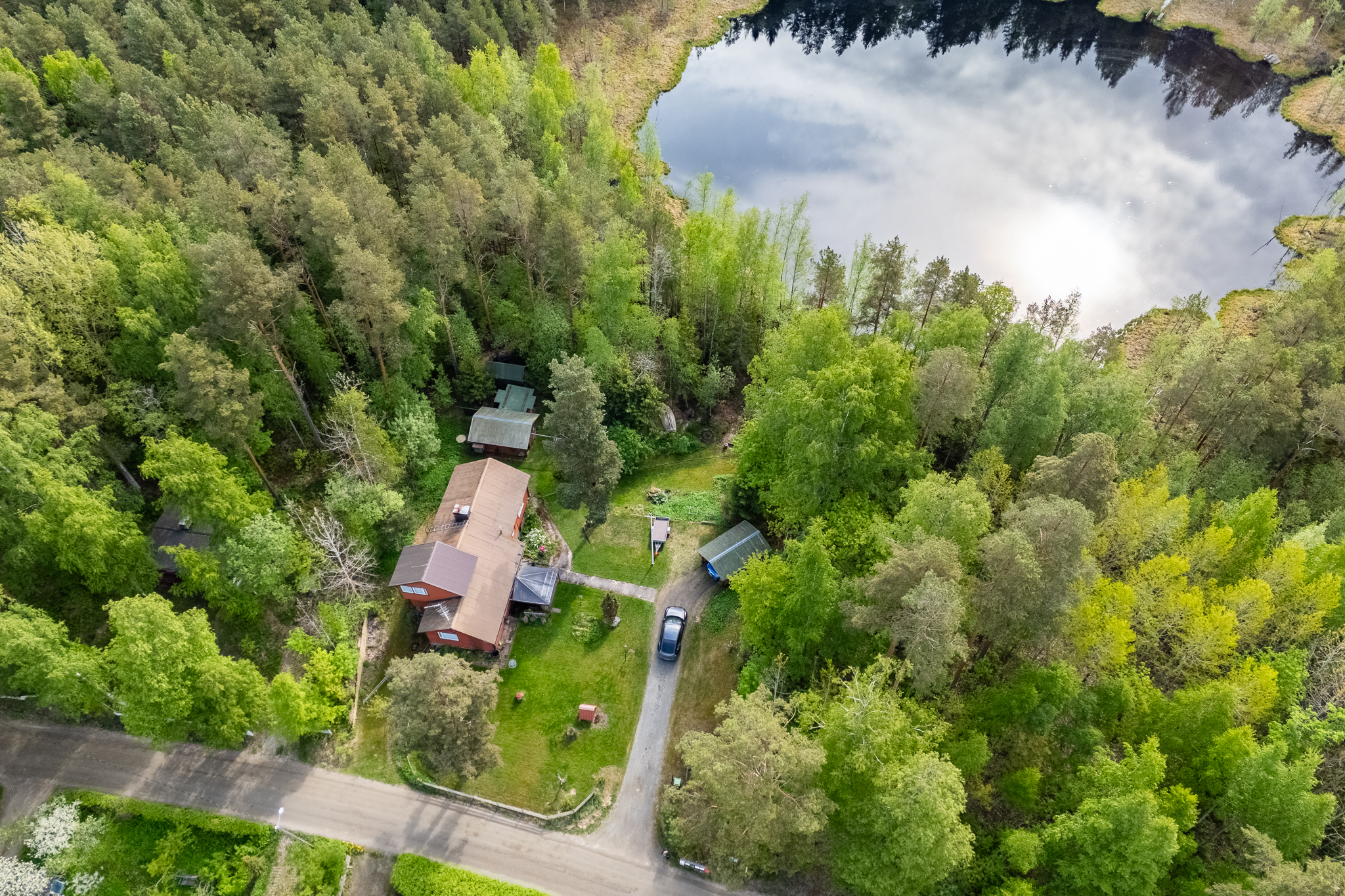 Näkymä Näkkälammelle