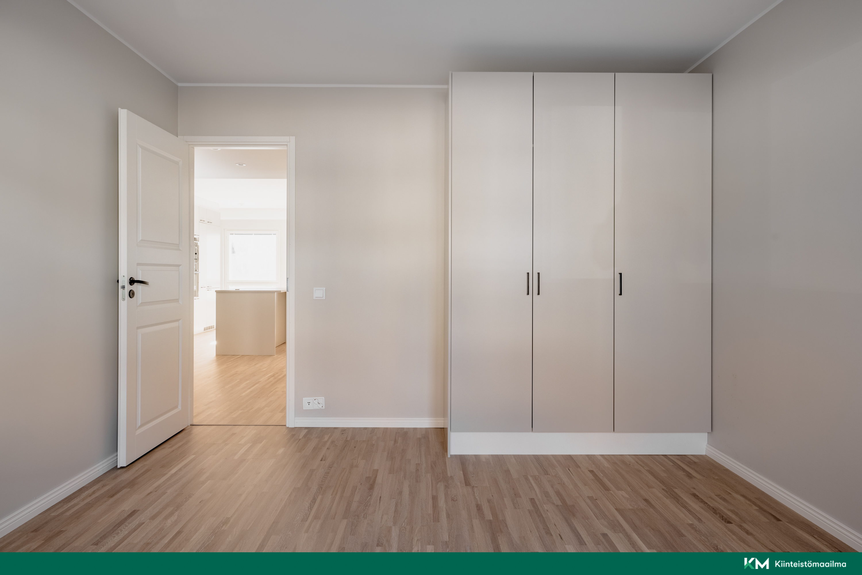 Kaappitilaa on mukavasti