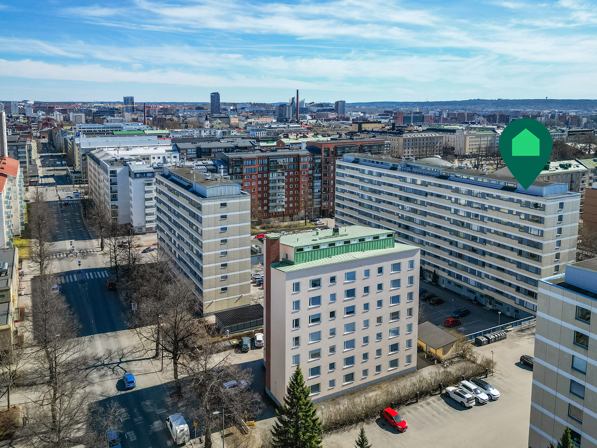 Mustanlahdenkatu 20, Amuri, Tampere