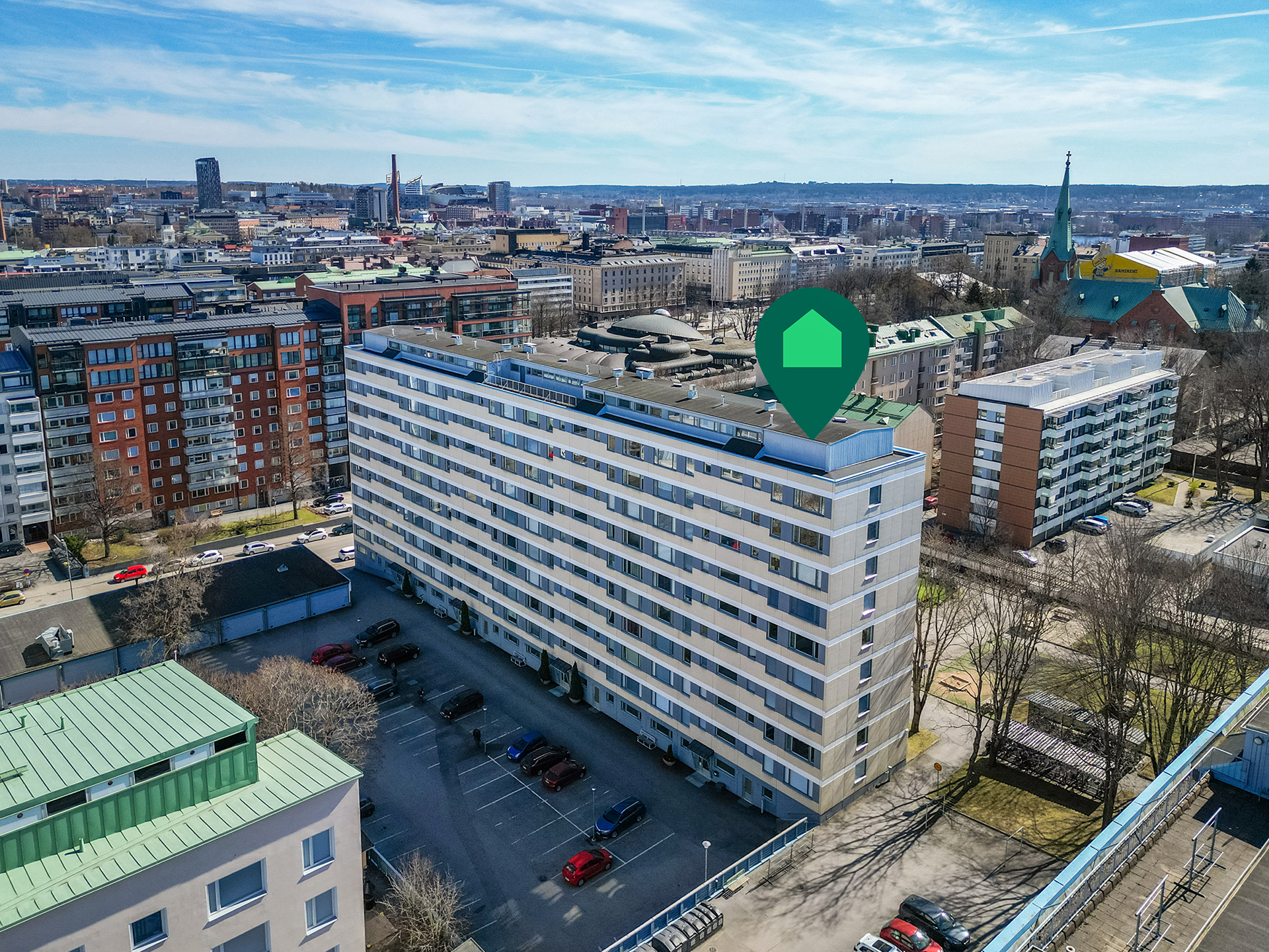 Mustanlahdenkatu 20, Amuri, Tampere